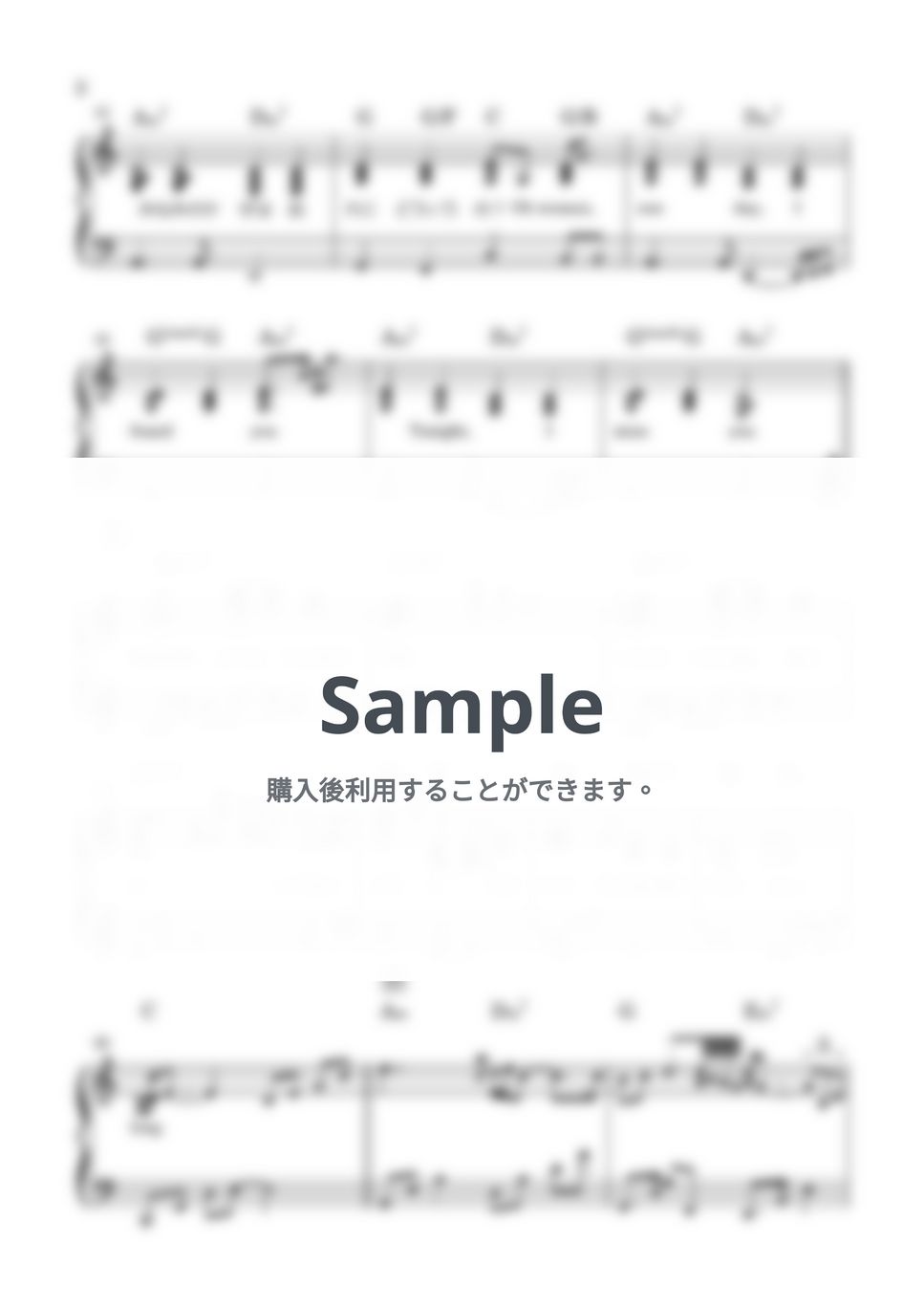 KUWATA BAND - ONE DAY (伴奏のみ 桑田佳祐) by miiの楽譜棚