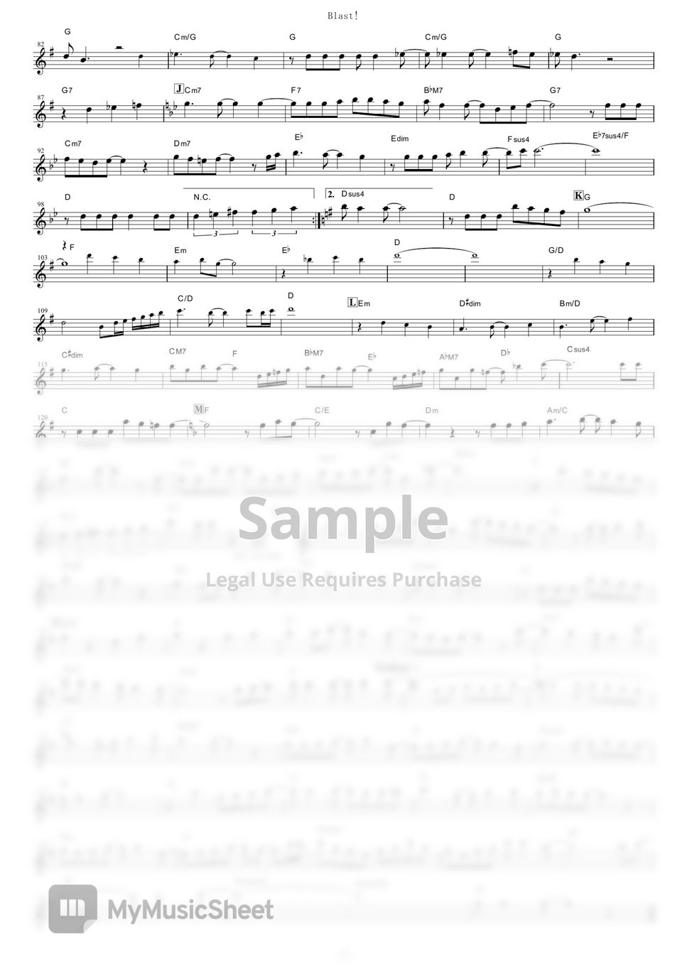 TRUE Blast! (Sound! Euphonium Our Promise A Brand New Day / in C