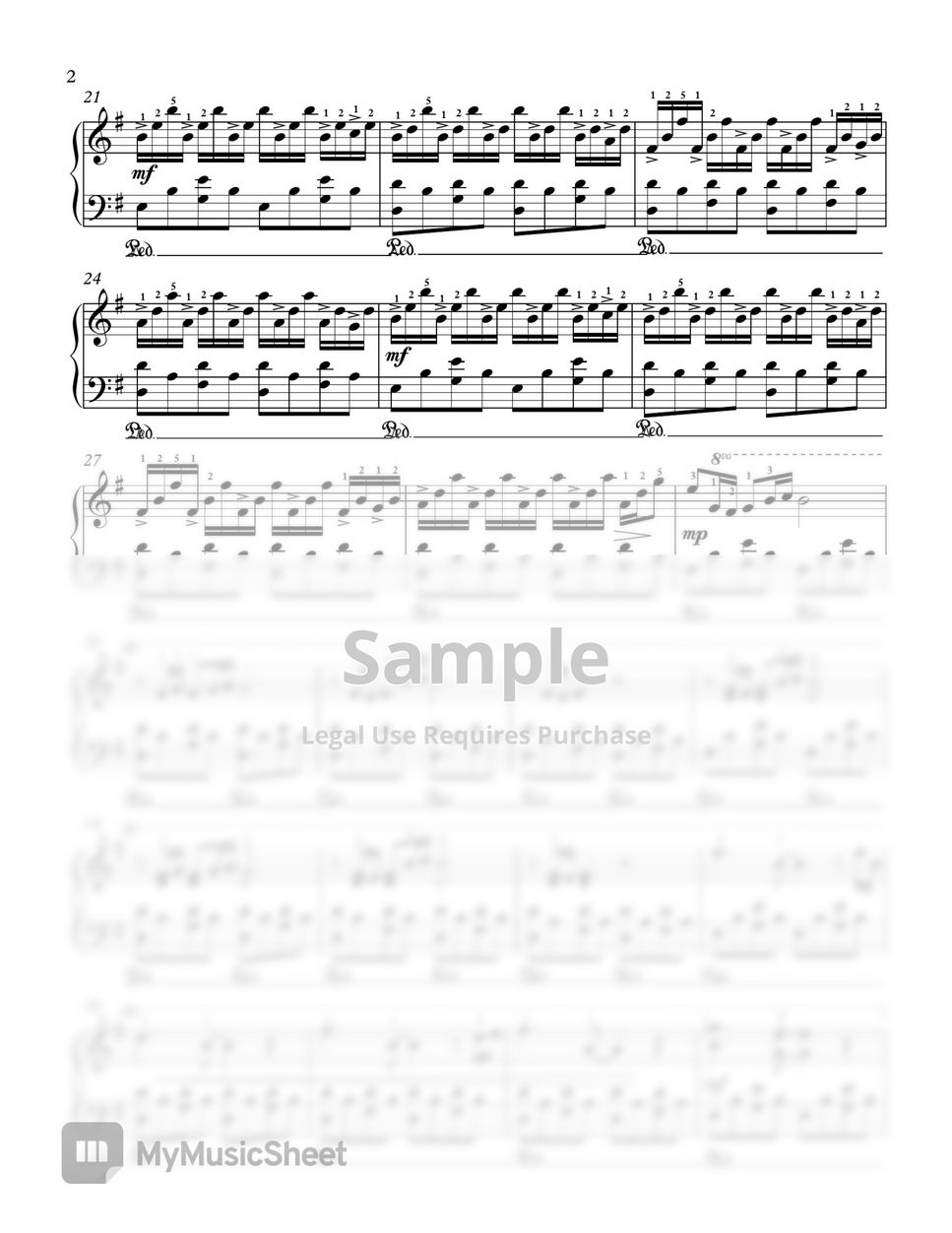 Yann Tiersen - Comptine d'un autre été by Adelina Piano