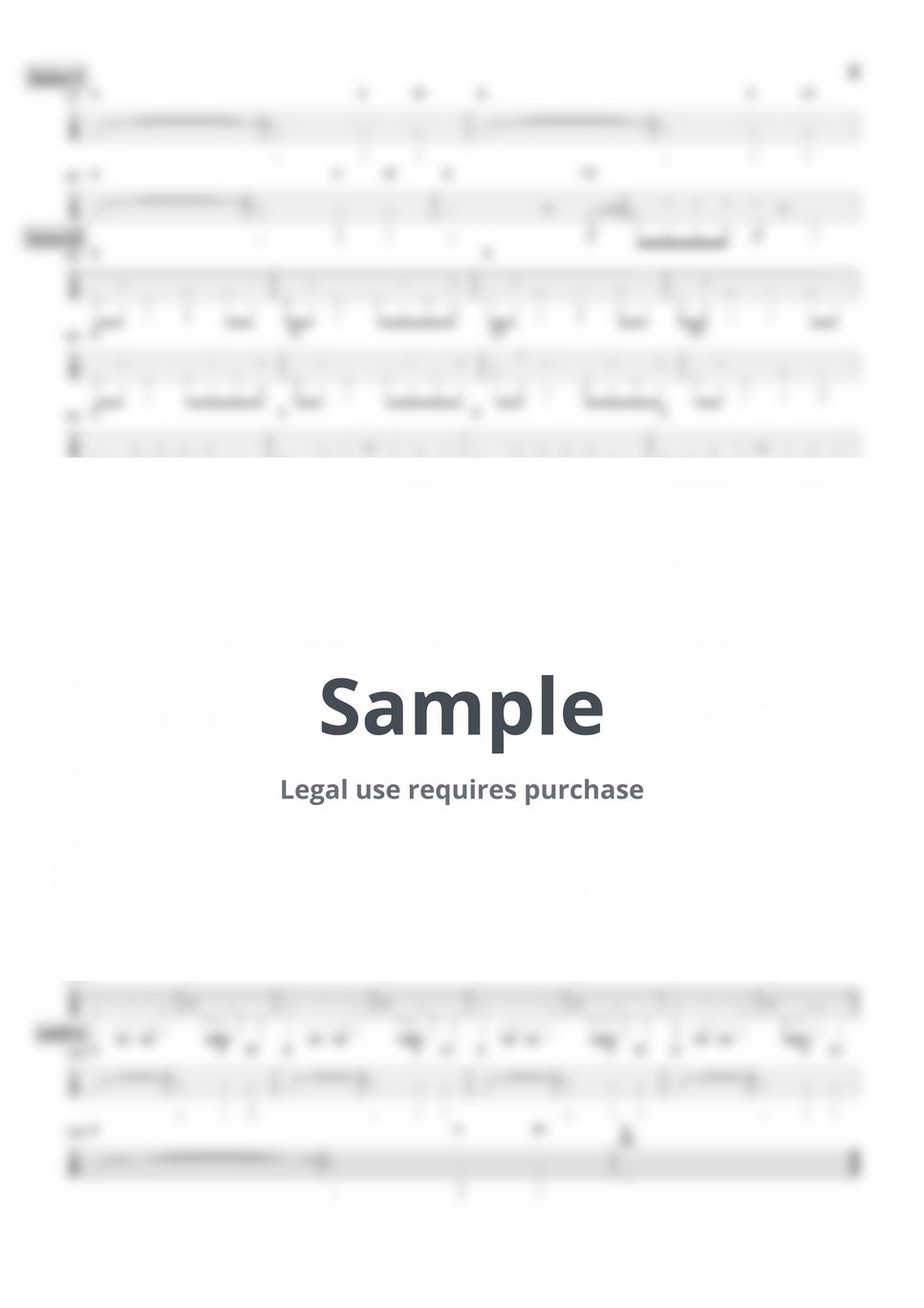 東京スカパラダイスオーケストラ - DOWN BEAT STOMP (『ベースTAB譜』4