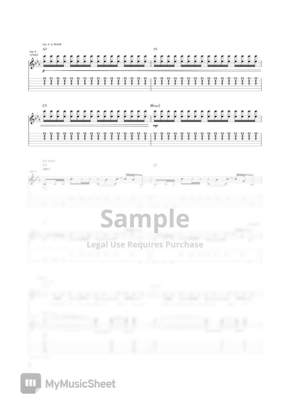 Red Hot Chili Peppers Dark Necessities 악보 by Full Song