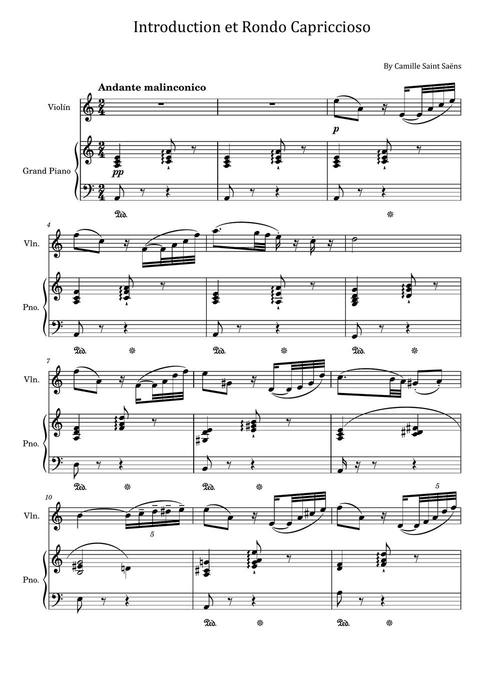 Camille saint sa ns introduction et rondo capriccioso op 28 for
