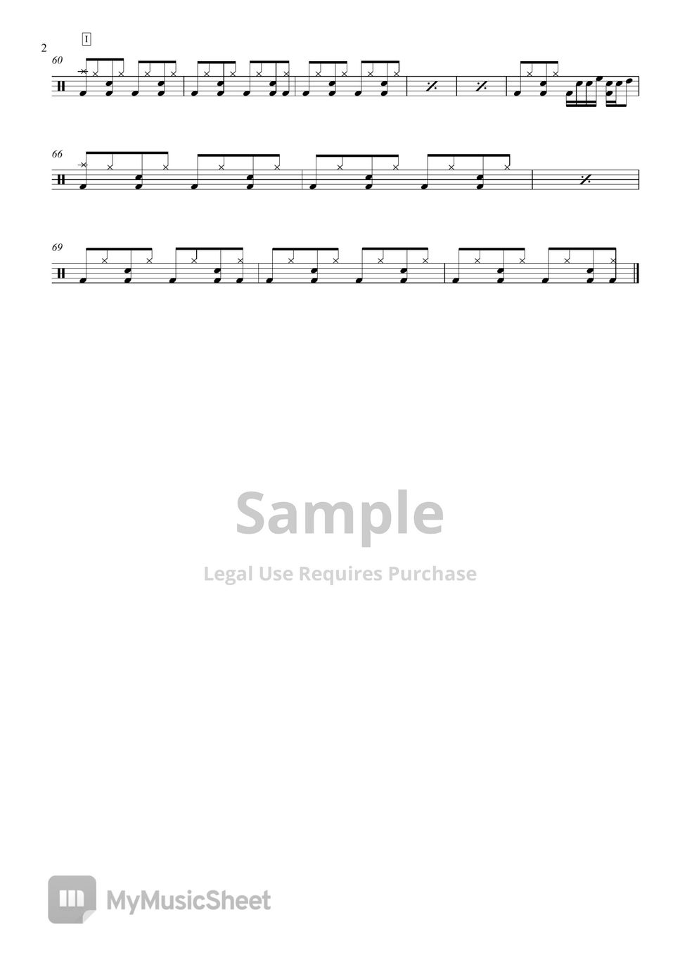 Night Dancer Imase Drum Sheet Music Leo Alvarado –, 40% OFF