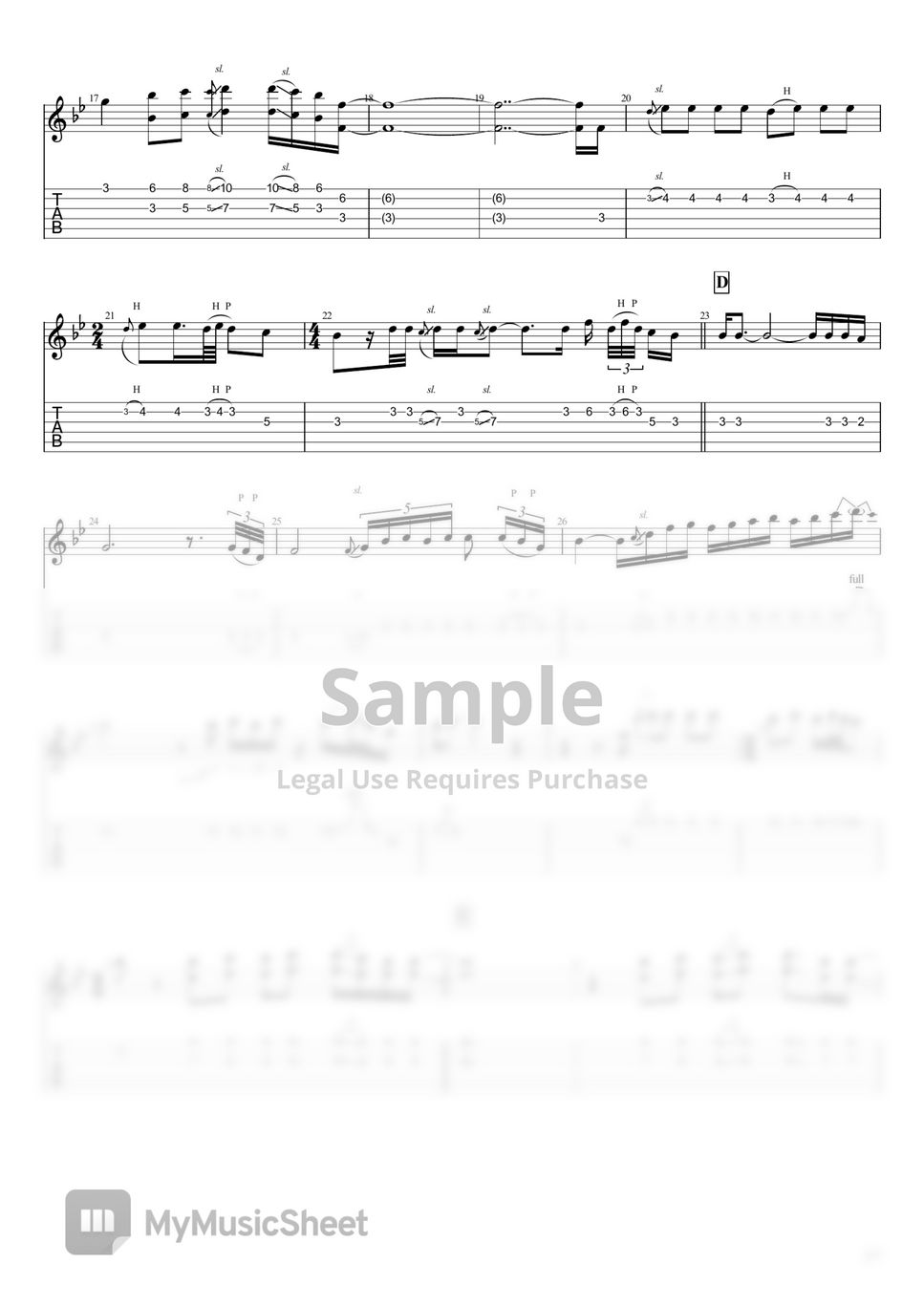 Prince Purple rain Acoustic Sheets by Kfir Ochaion