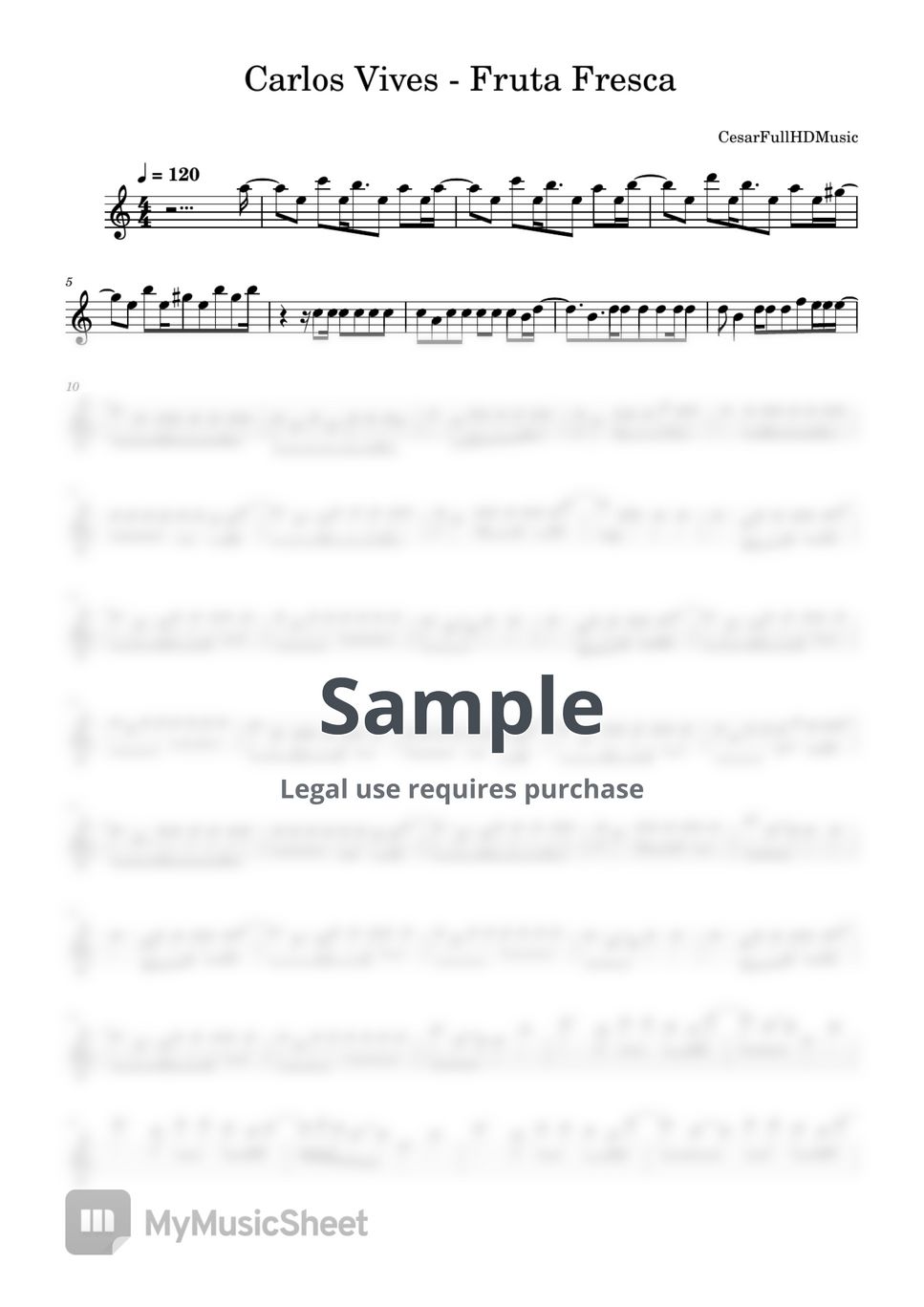 Carlos Vives - Fruta Fresca