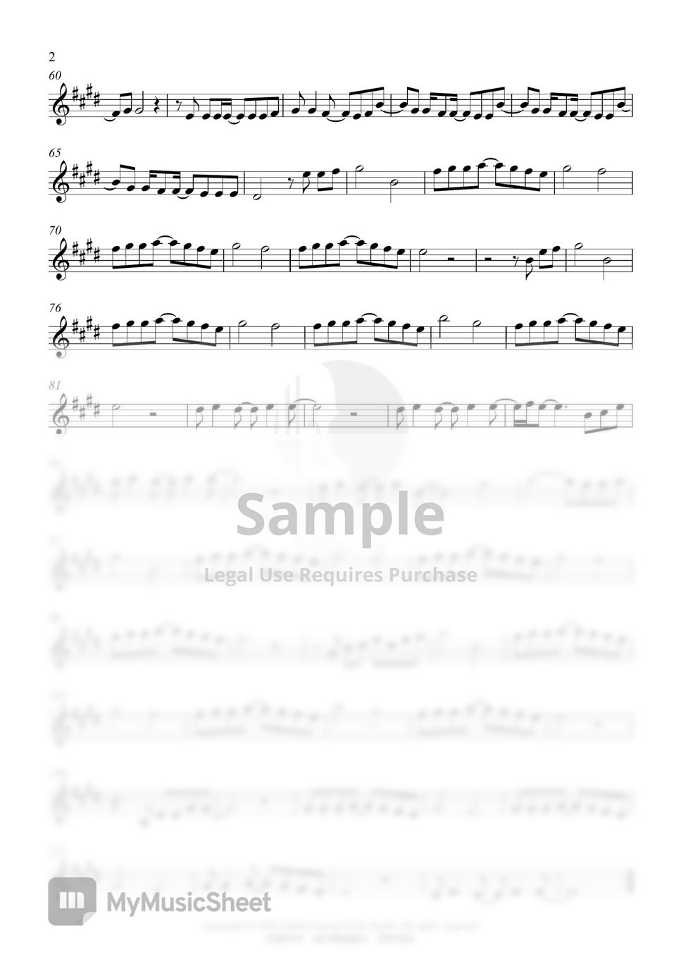 Ed Sheeran Photograph 악보 by Kathie Violin