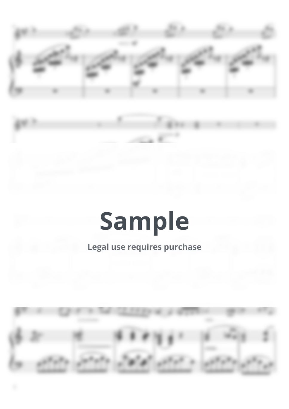 Beethoven - For Elise (Alto Sax & piano) Sheets by pfkaori