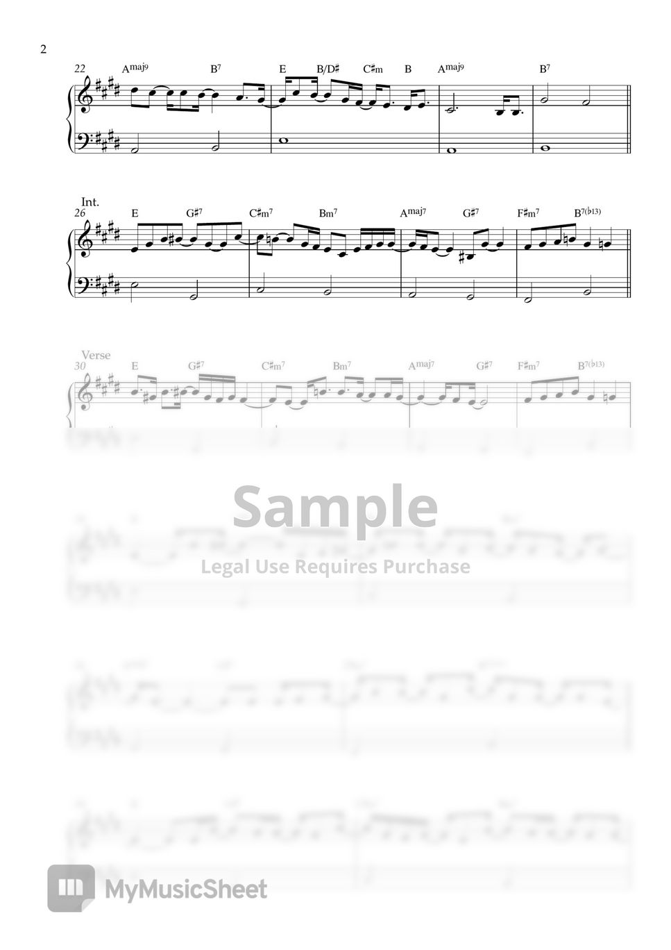 d4vd - Here With Me sheet music for piano download