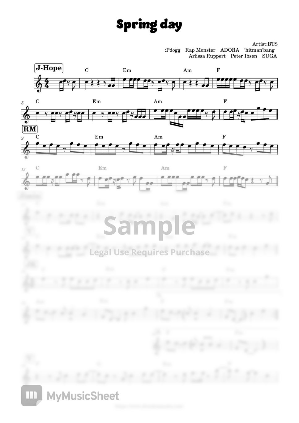 Alto Saxophone sheet music of the day - 1 : r/saxophone