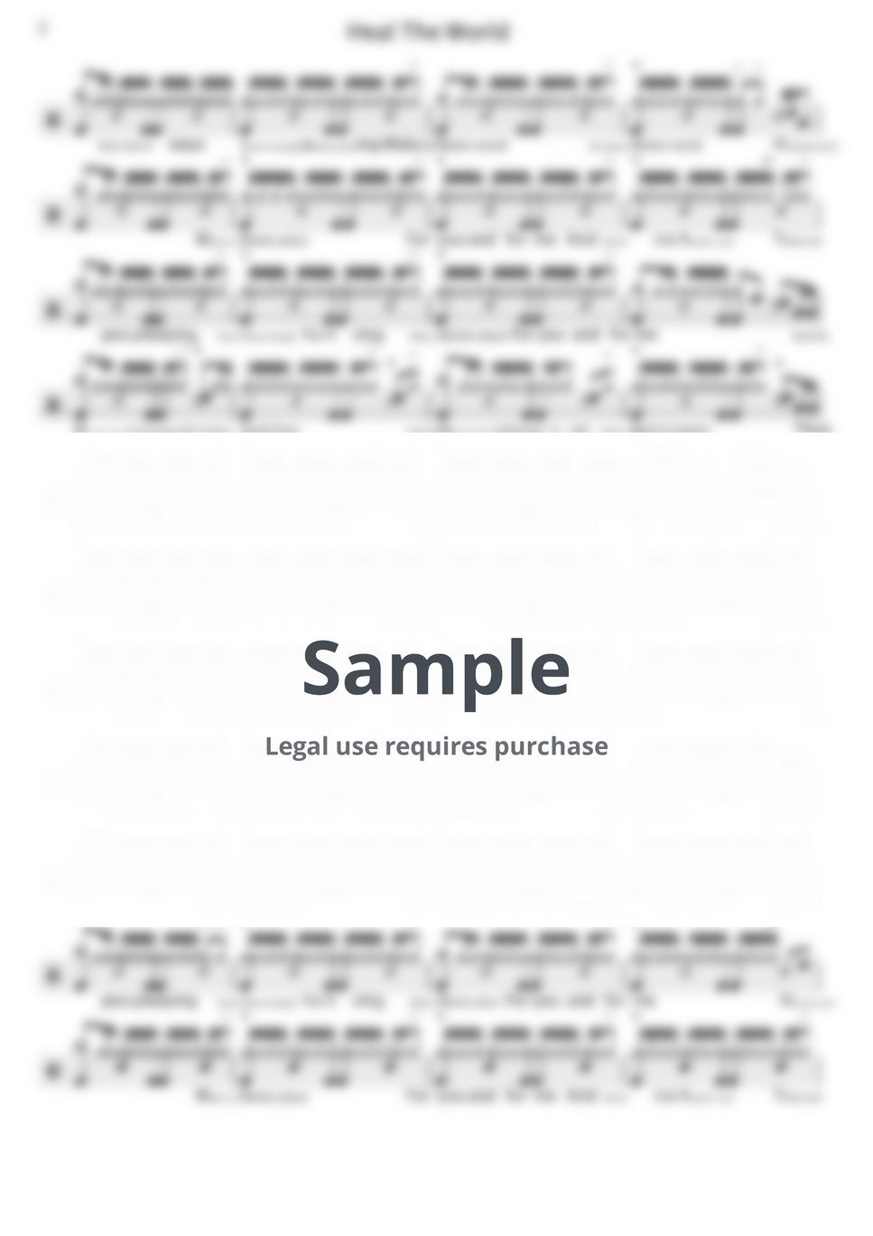 Michael Jackson - Heal The World by Gwon's DrumLesson