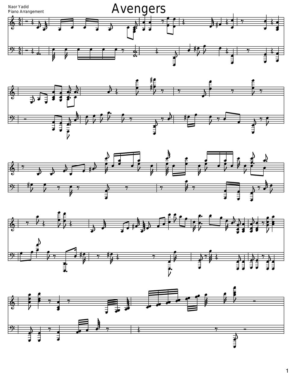 naor-yadid-5-beautiful-movie-soundtracks-sheet