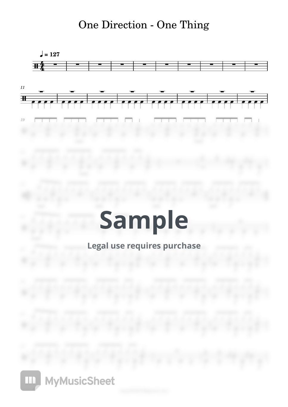 one-direction-one-thing-by-drumtab
