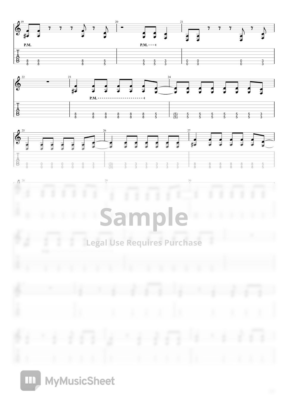 10-FEET - 第ゼロ感 (Slam Dunk The First Movie) (( TV Size)) Sheets by Johnny Au