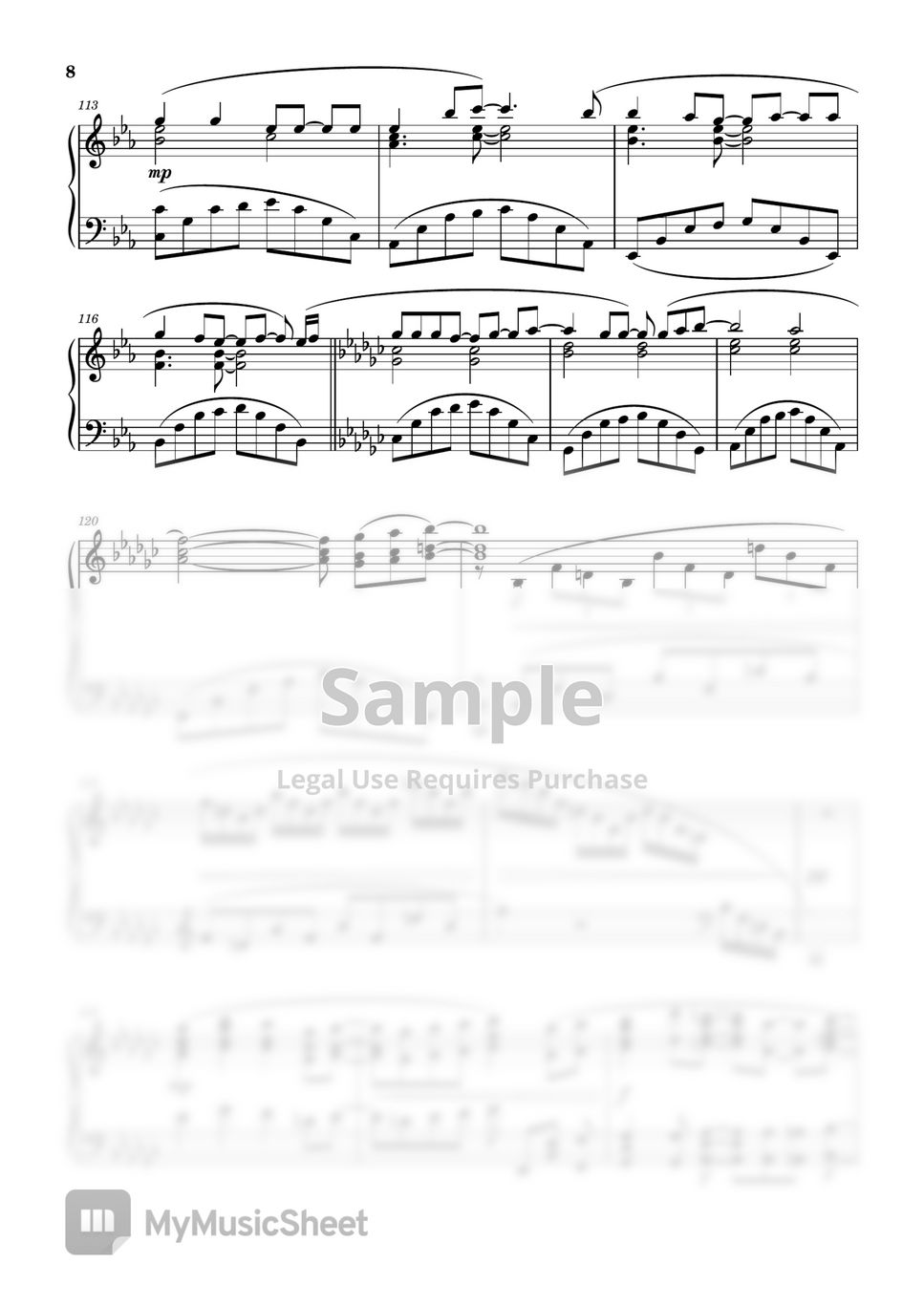 LiSA - Shirogane by Piano VI