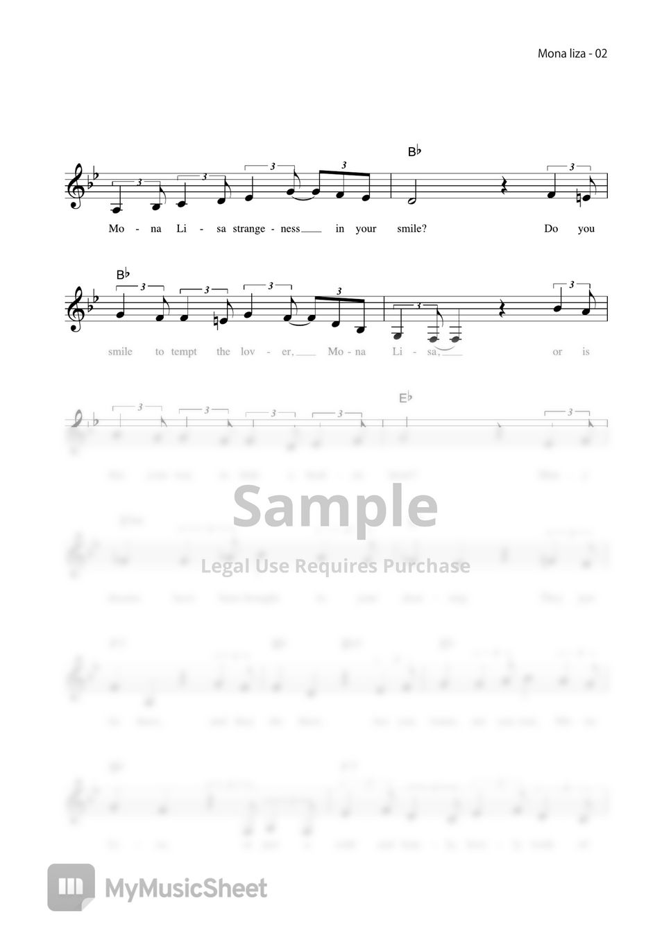 mona-lisa-vocal-magazine-sheets-by-far-east-island-record