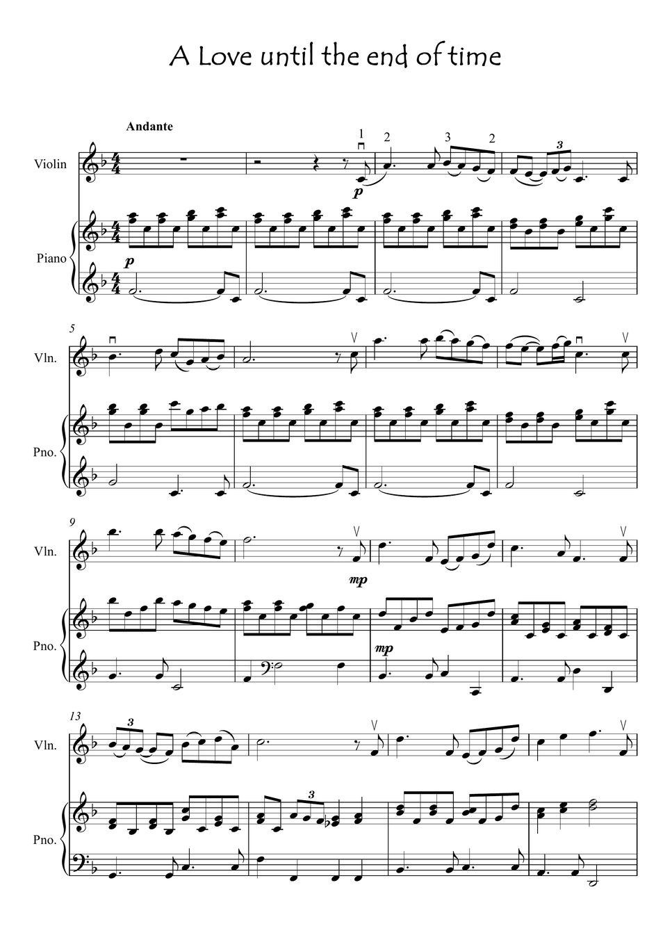 placido-domingo-a-love-until-the-end-of-time-violin-solo-sheet-by