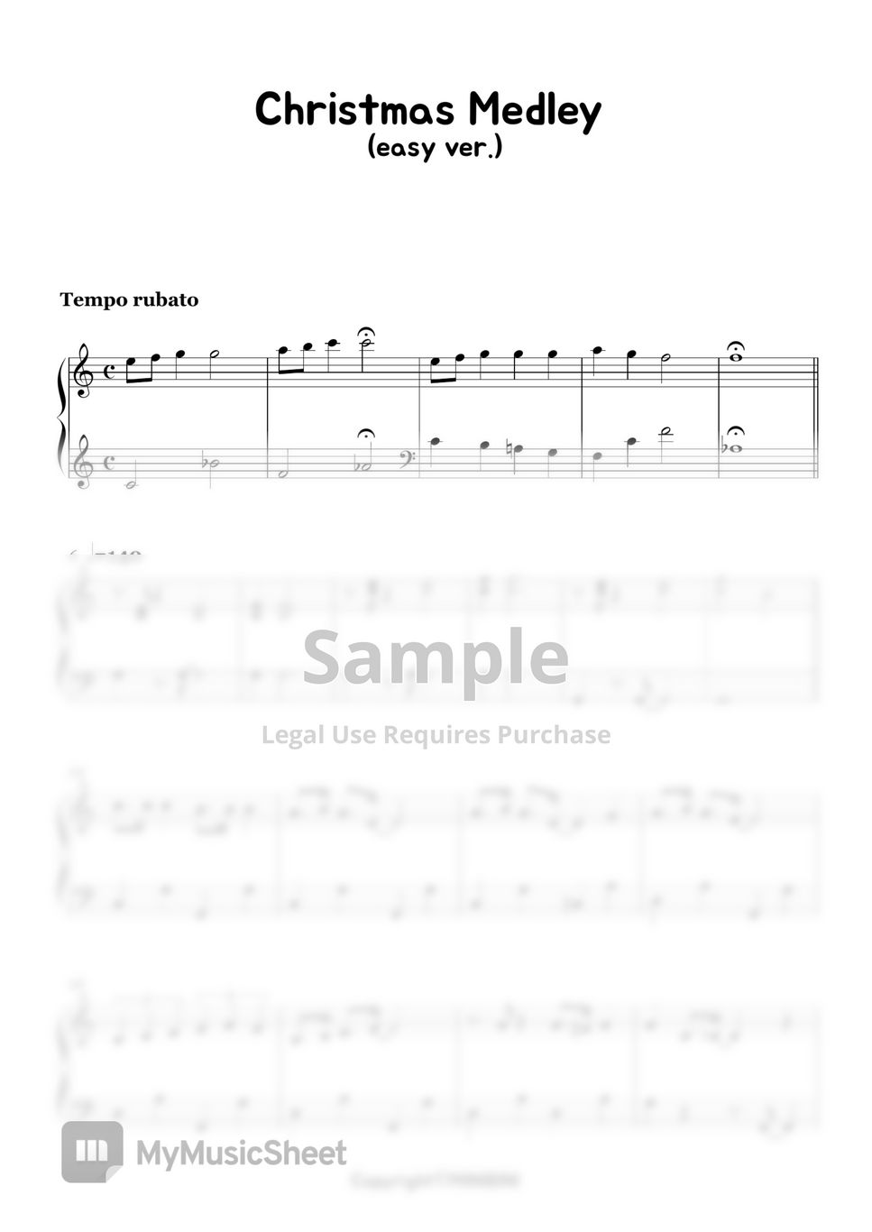 christmas-carol-medley-easy-version-by-minibini