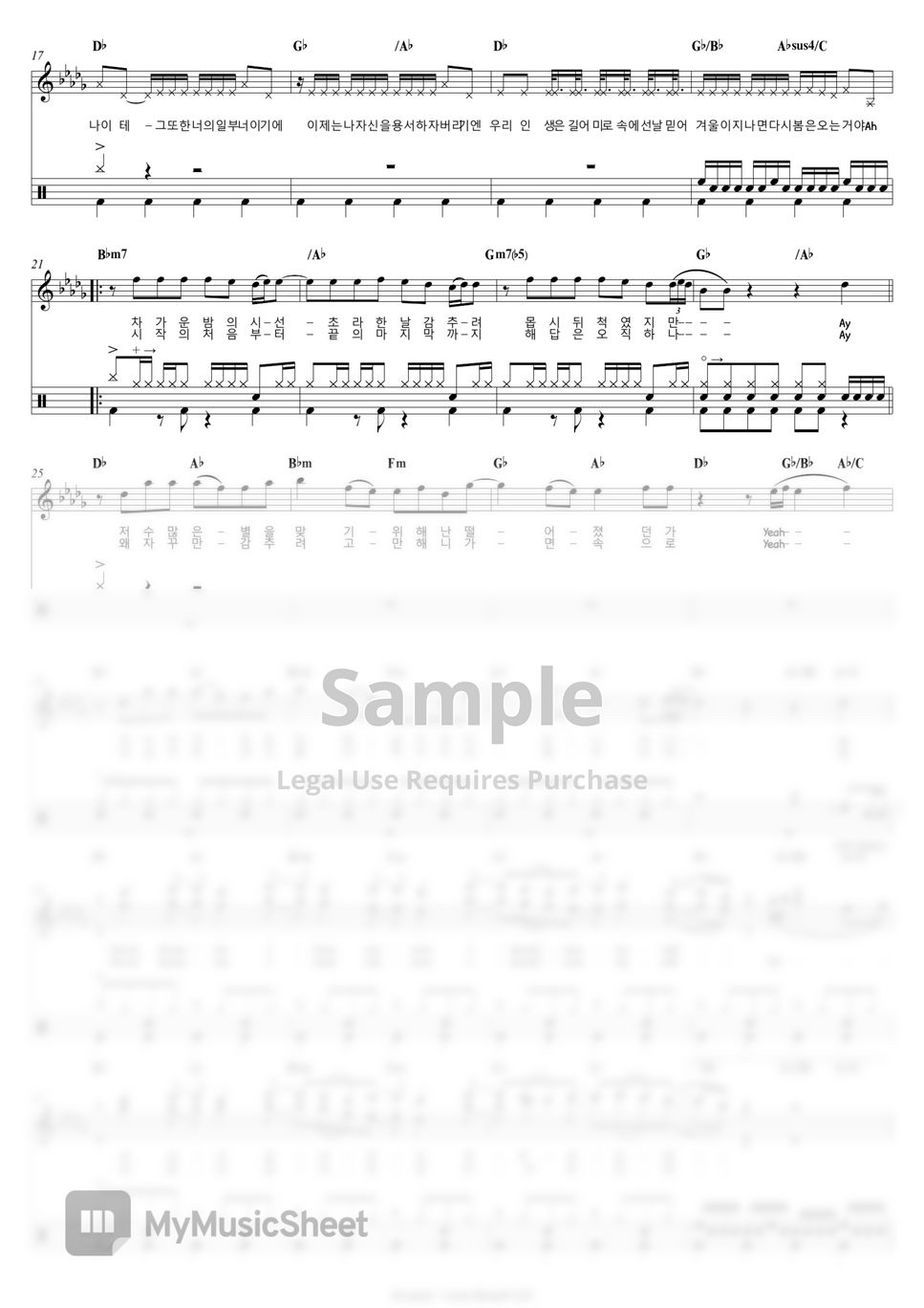 BTS - Answer : Love Myself | Band Score