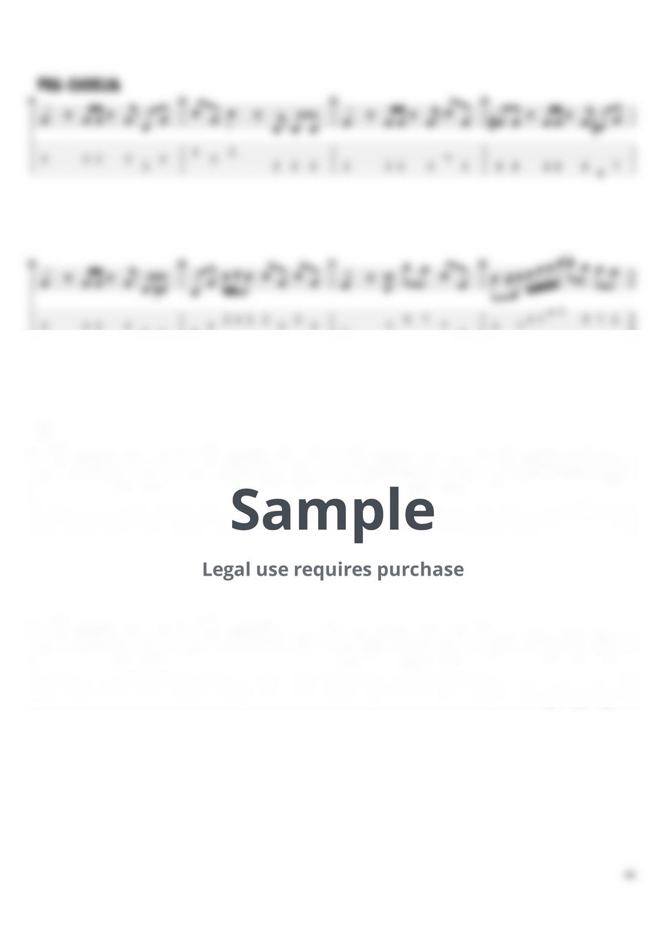 Mrs. GREEN APPLE Dance Hall Tab + 1staff by 김날새