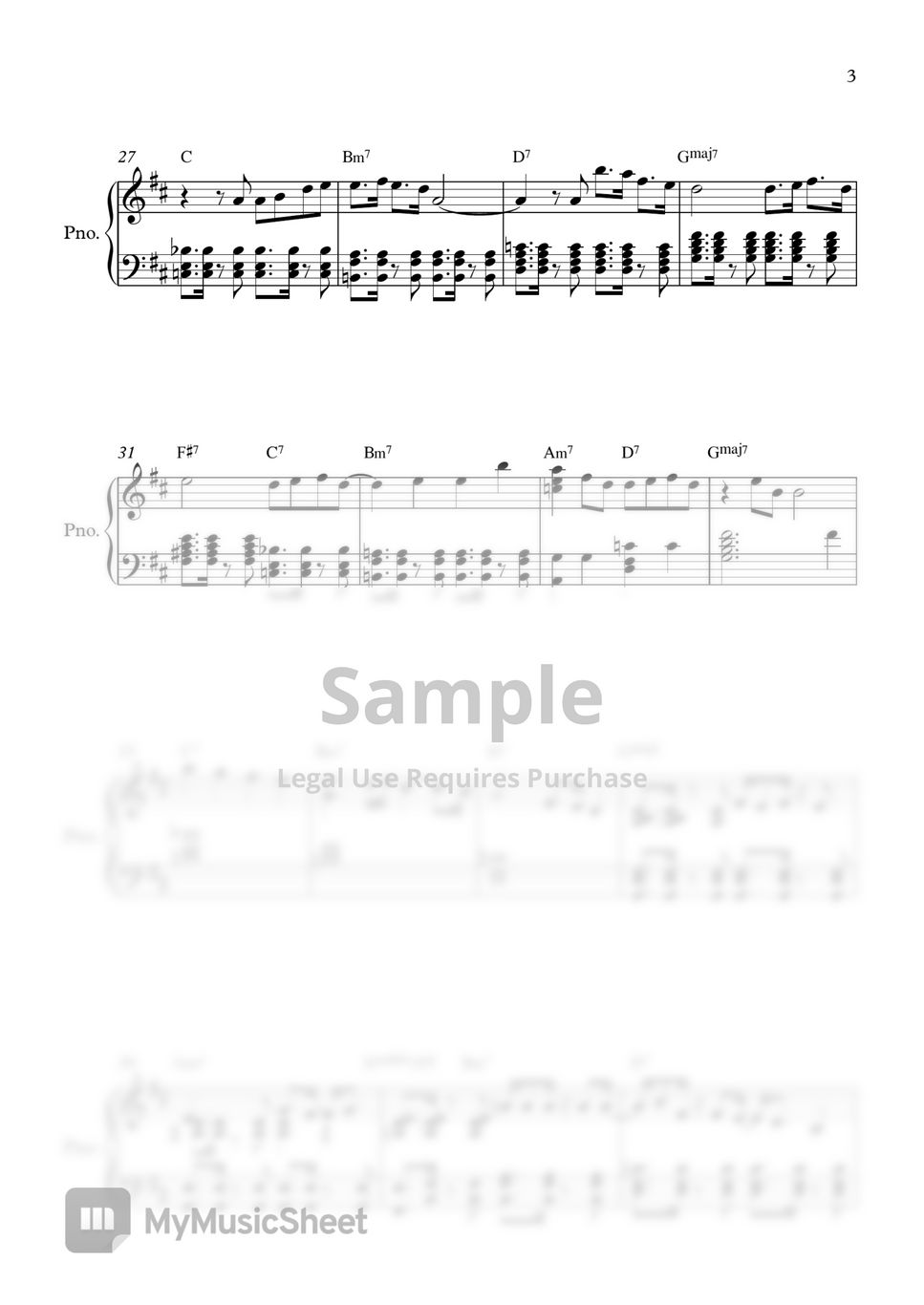 HONNE - Day 1 ◑ PIANOiNU Sheets