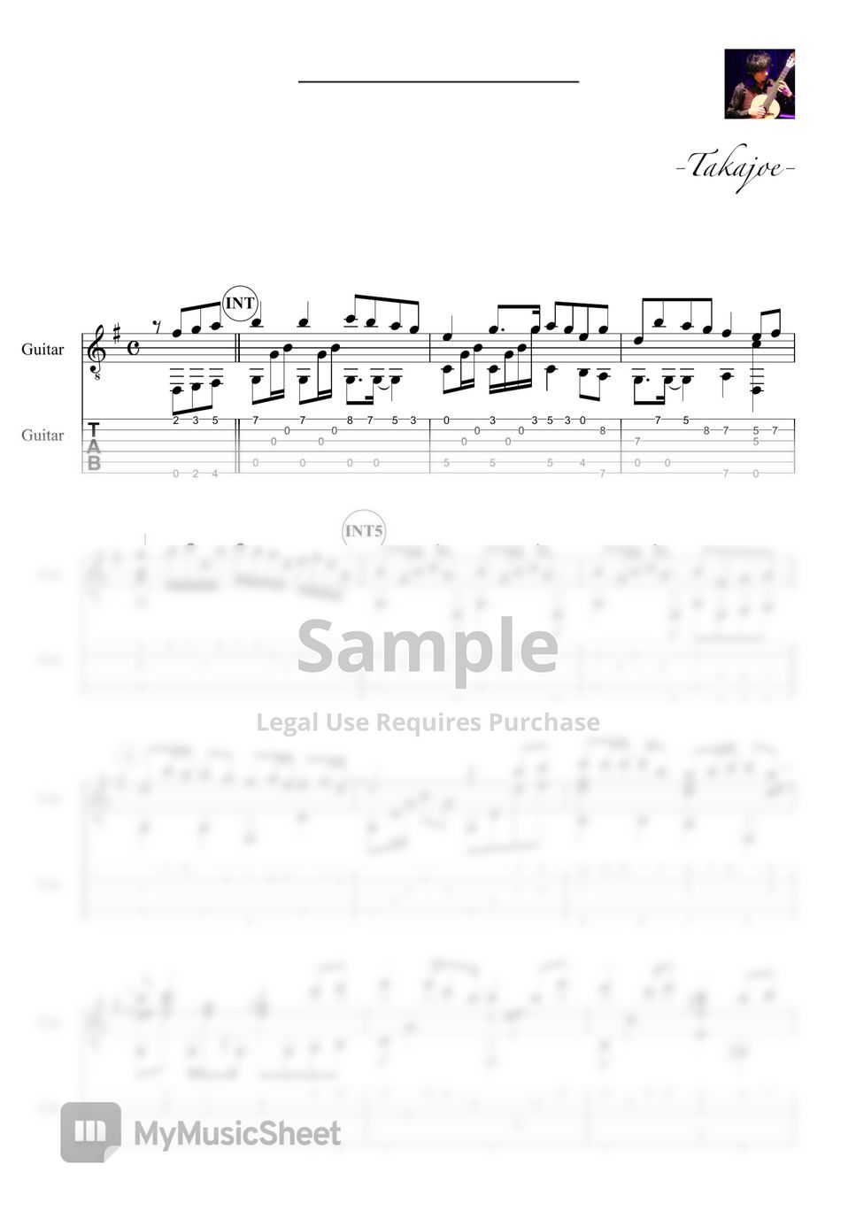 CARPENTERS on GUITAR - CARPENTERS Collection (6 Songs) Sheet by