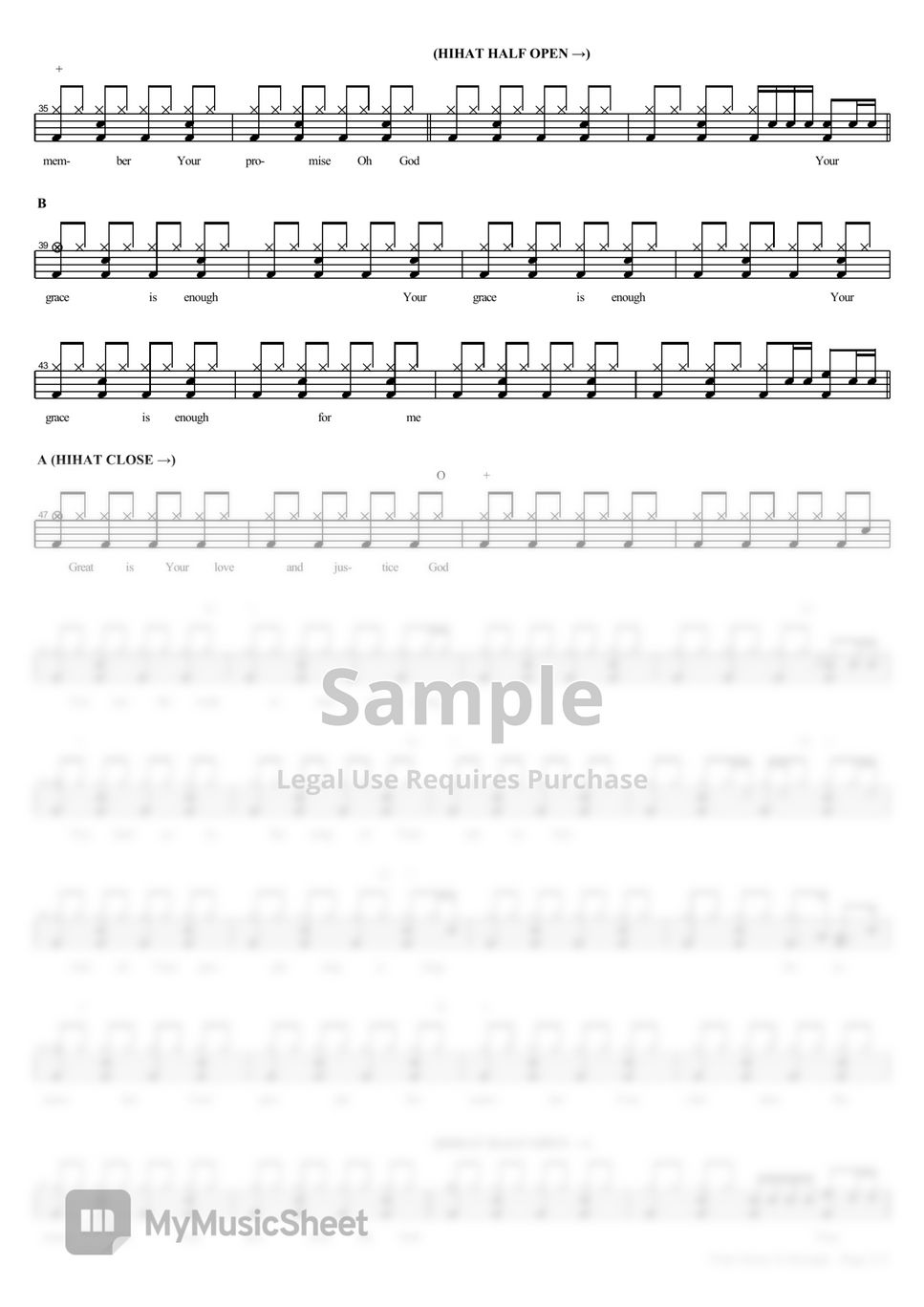 matt-maher-your-grace-is-enough-sheets-by-copydrum