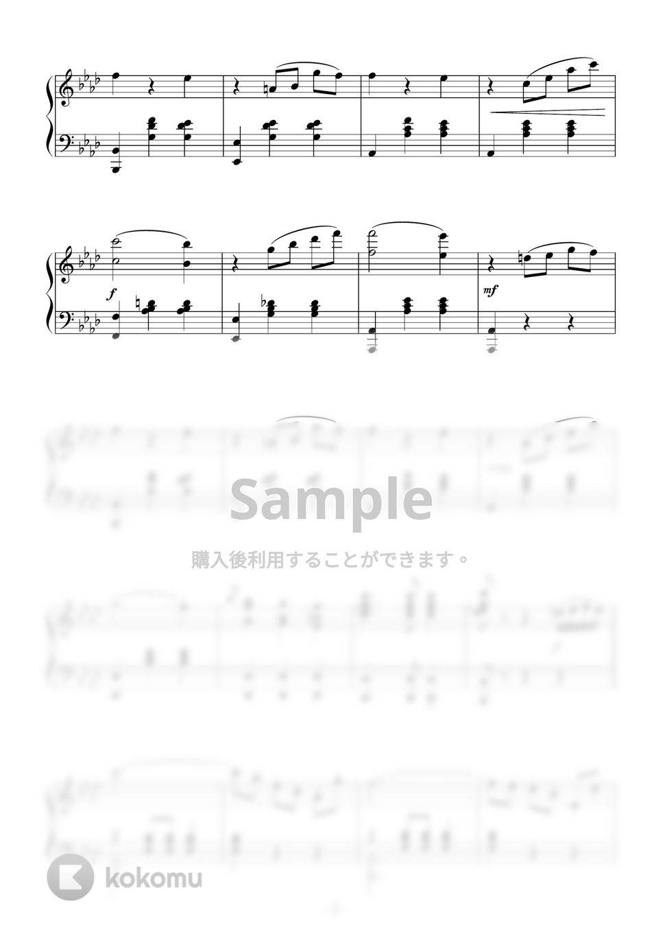 アダン - バレエ「海賊」より アリのVa. 楽譜 by Peony