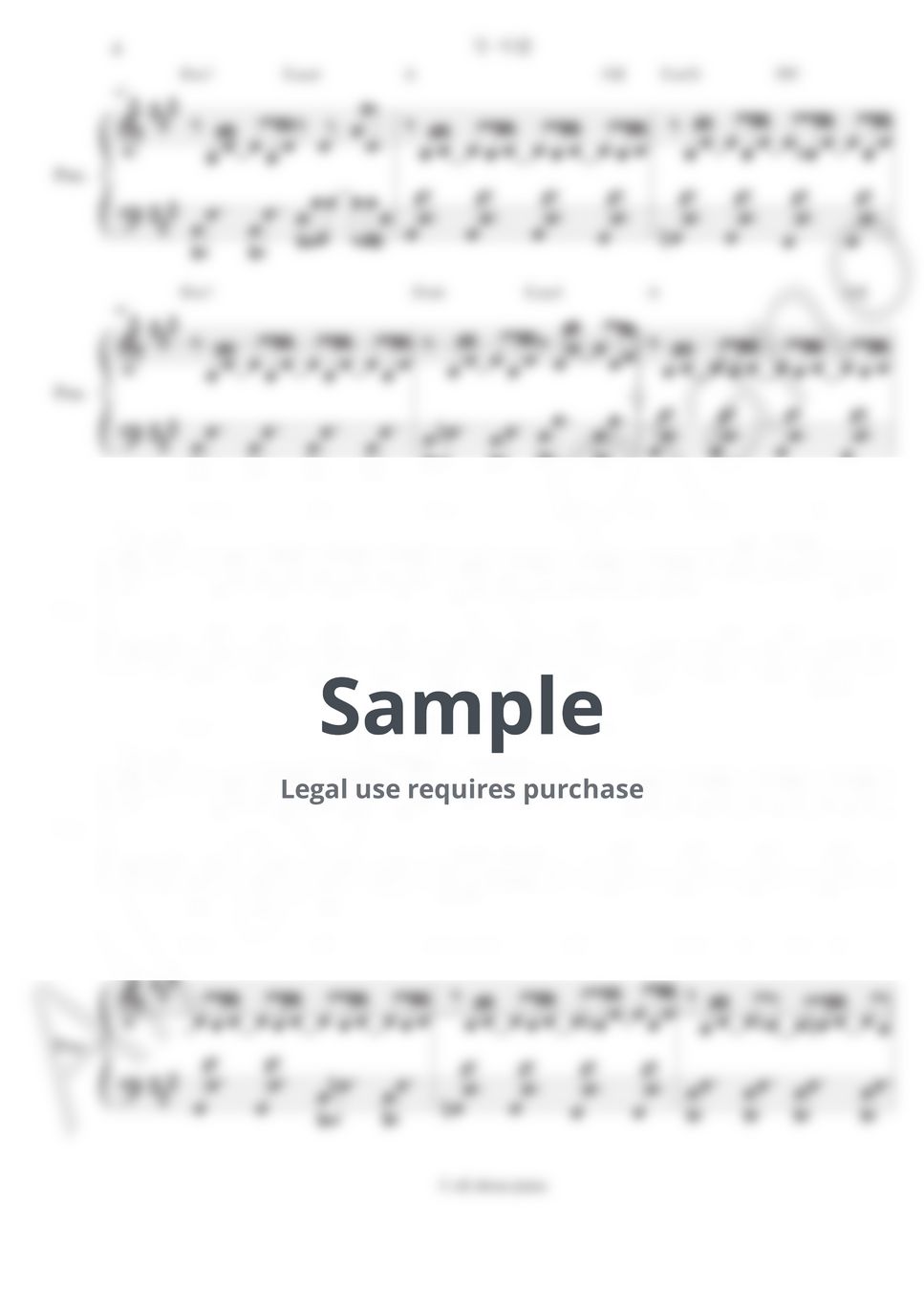 성시경 Sung Si Kyung - 두 사람 Two people (피아노 반주) by all about piano