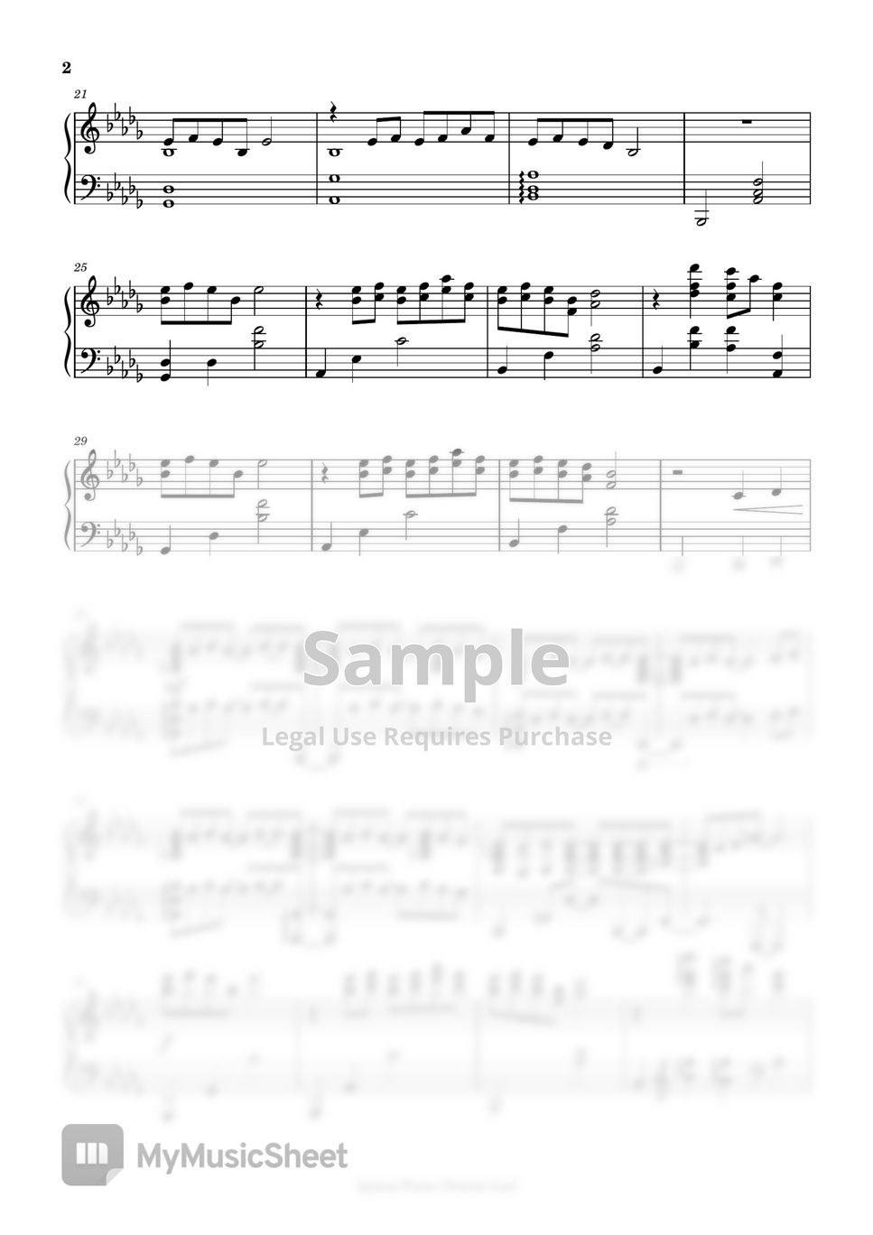 Ryuichi Sakamoto - Merry Christmas,Mr.Lawrence (Piano Solo) by Yulrim Lee
