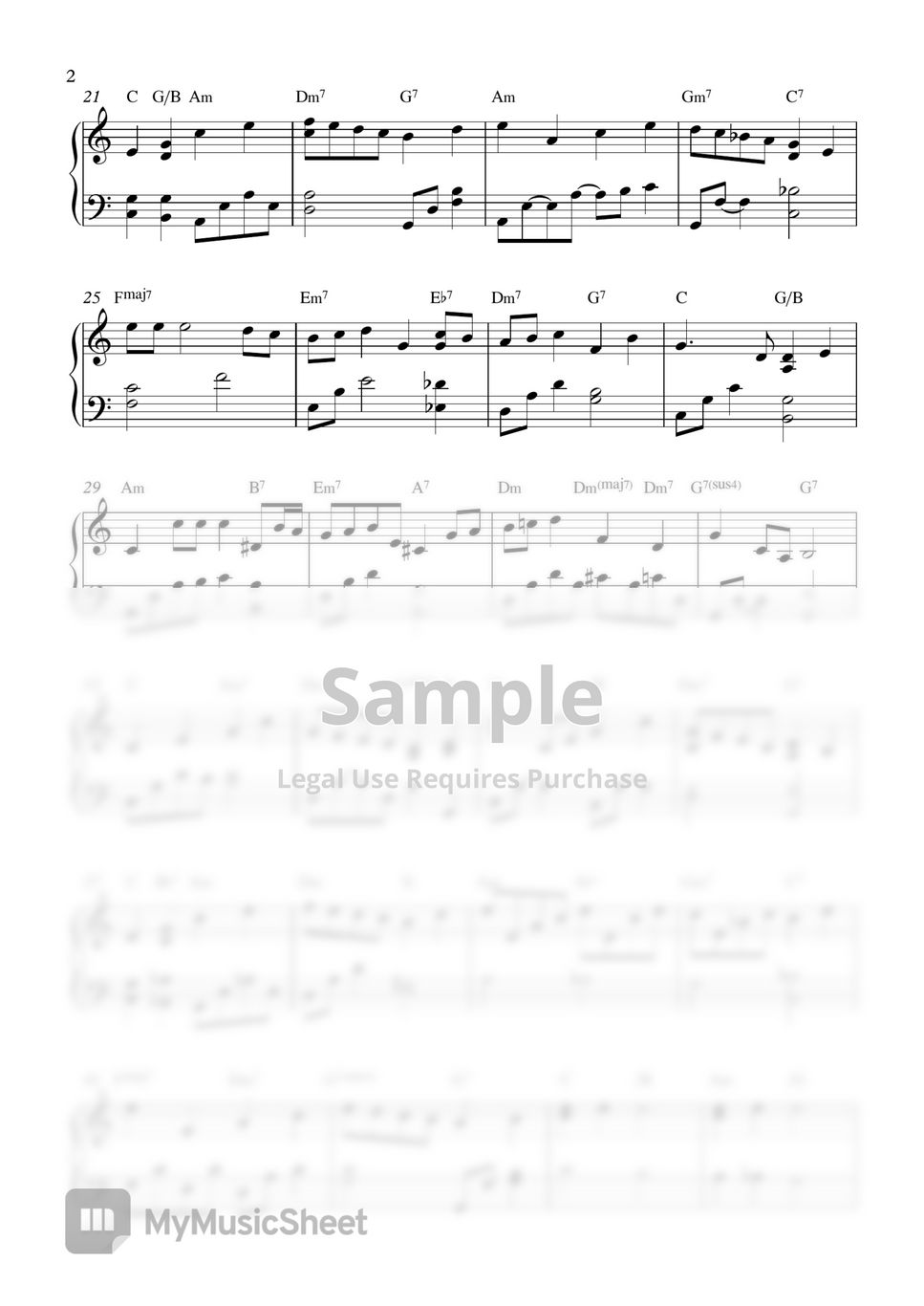  Have Yourself A Merry Little Christmas Sheets By 