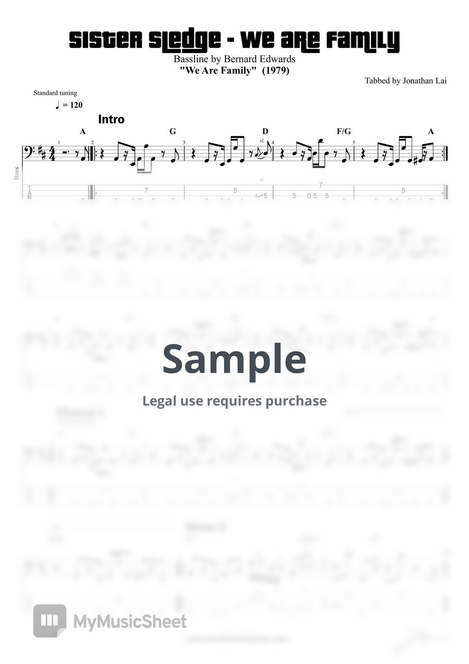 sister-sledge-we-are-family-bassline-sheets-by-jonathan-lai