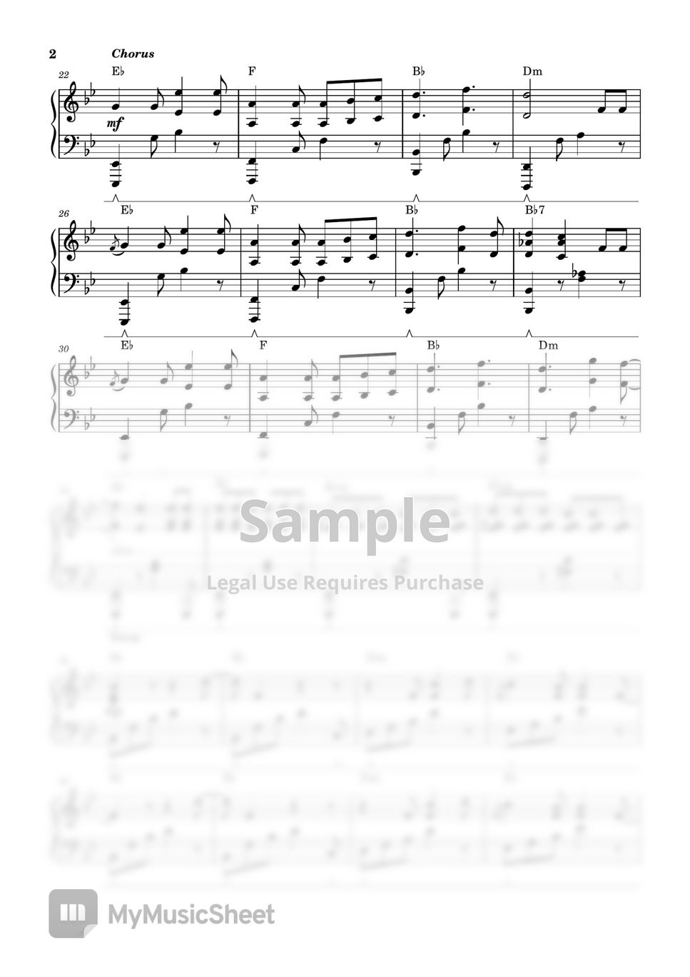 Stephen Sanchez - Until I Found You (PIANO SHEET) by John Rod Dondoyano