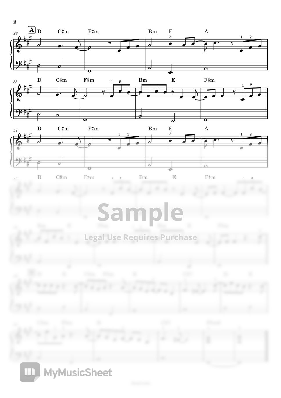 Naruto Shippuden - Blue Bird (Piano) by Anacrusa