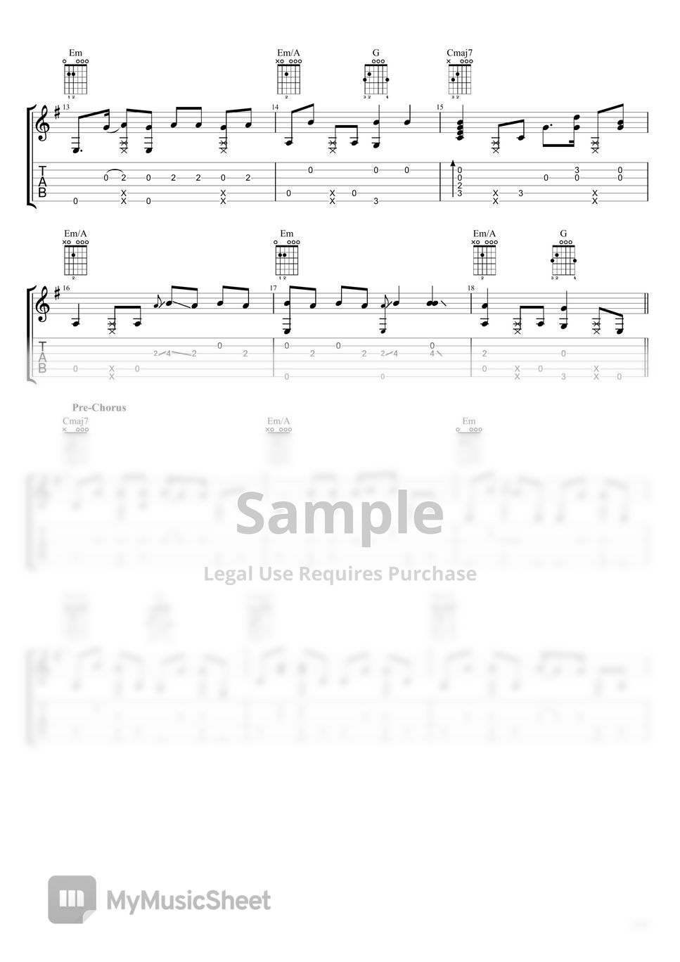 The Neighbourhood Sweater Weather - C Instrument Sheet Music