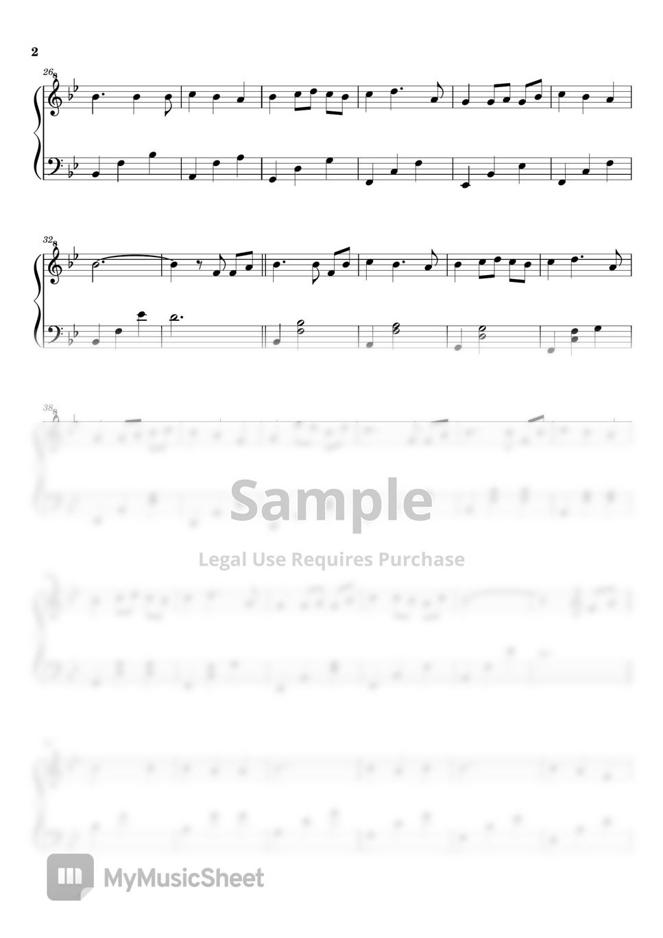 세레노 (Sereno) - Nighty My Luna (Sheet Music, MIDI,) by Roxette