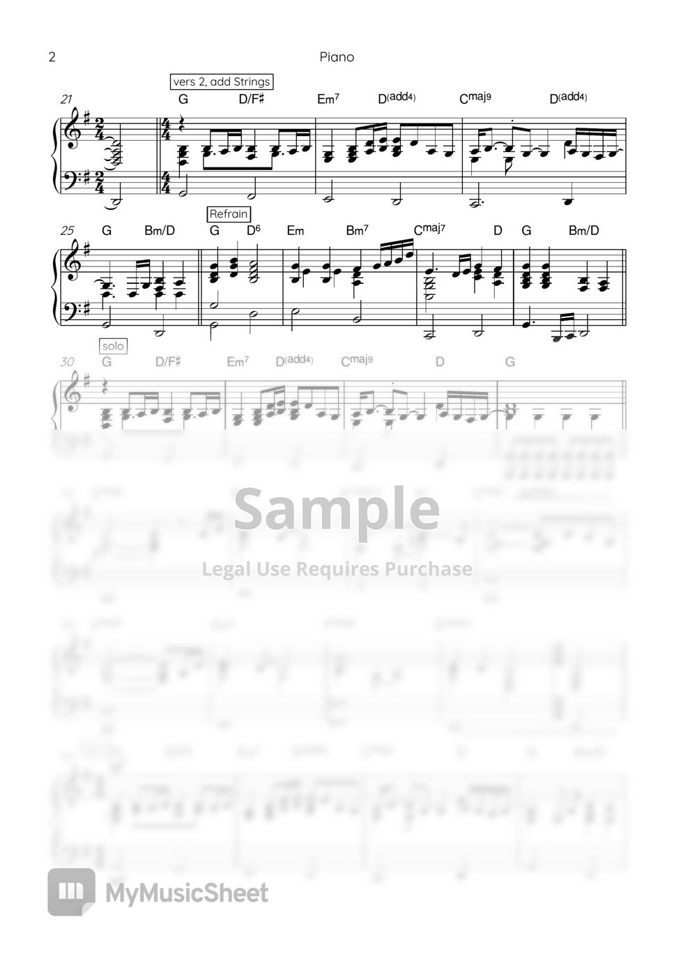 Michael Buble - Home (Piano & Vocal) Sheet by Georg.Fritz.Music