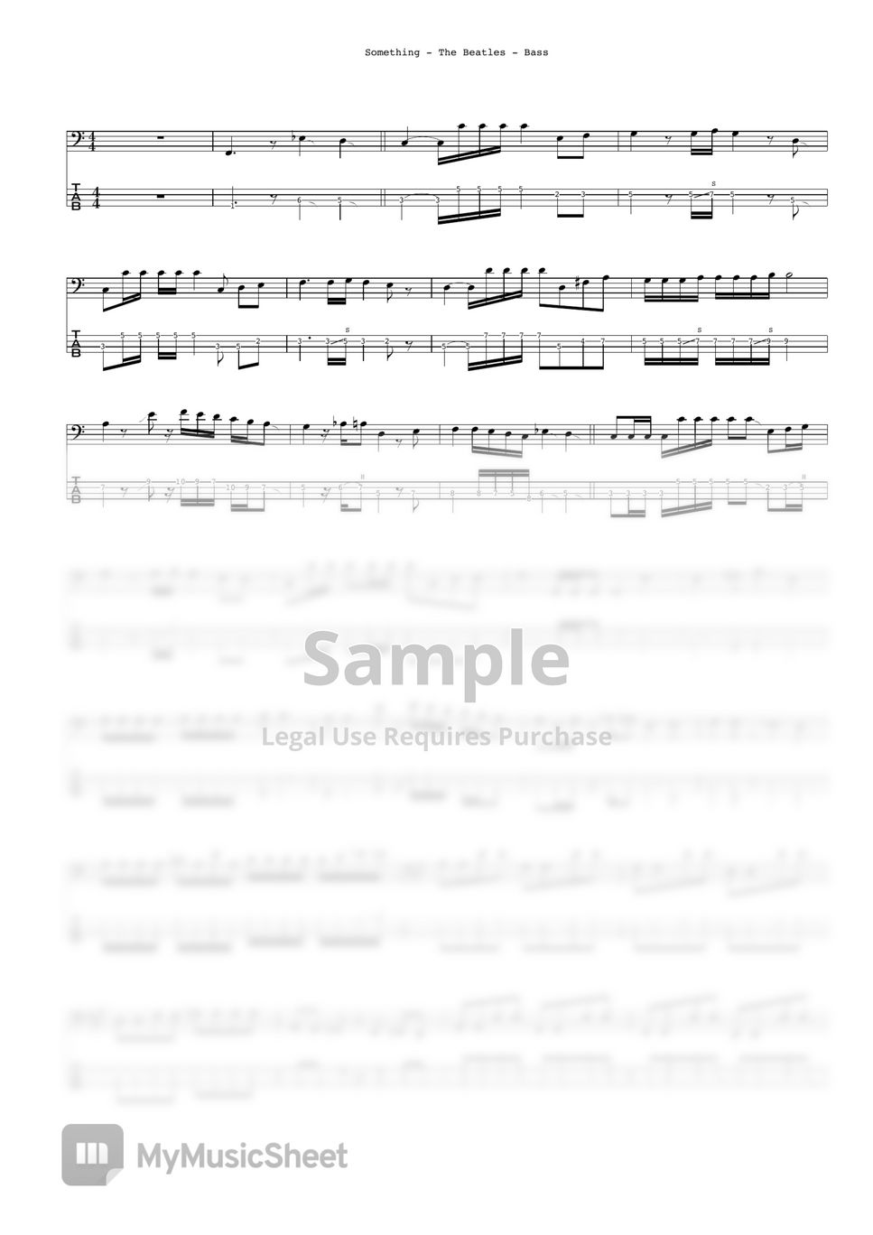 the-beatles-something-bass-sheets-by-ryohei-kanayama