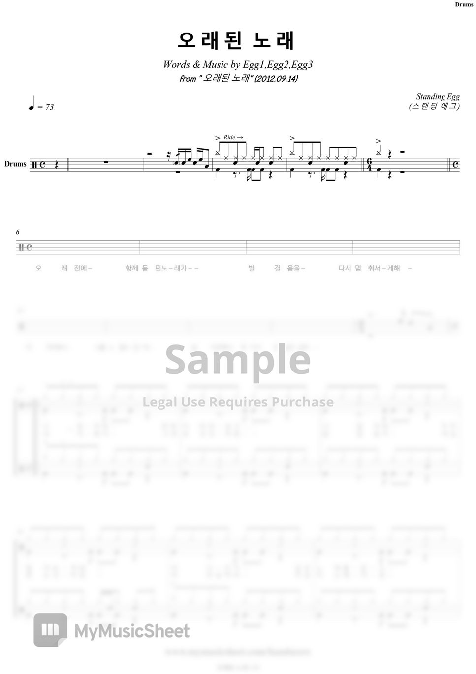 Standing Egg - Time Goes By | Band Score