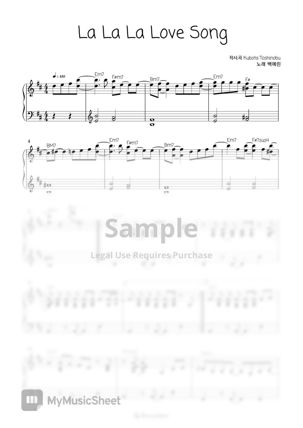 la-la-la-love-song-sheets-by-hara-piano
