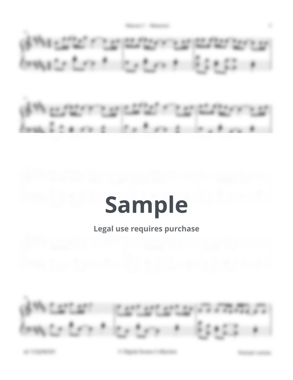 Maroon 5 - Memories Sheets by Digital Scores Collection