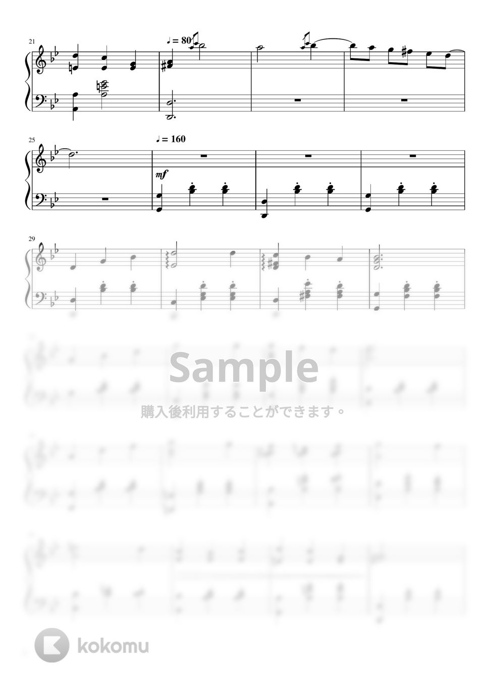 久石譲 - 人生のメリーゴーランド (ピアノソロ / ピアノ上級) by pianon