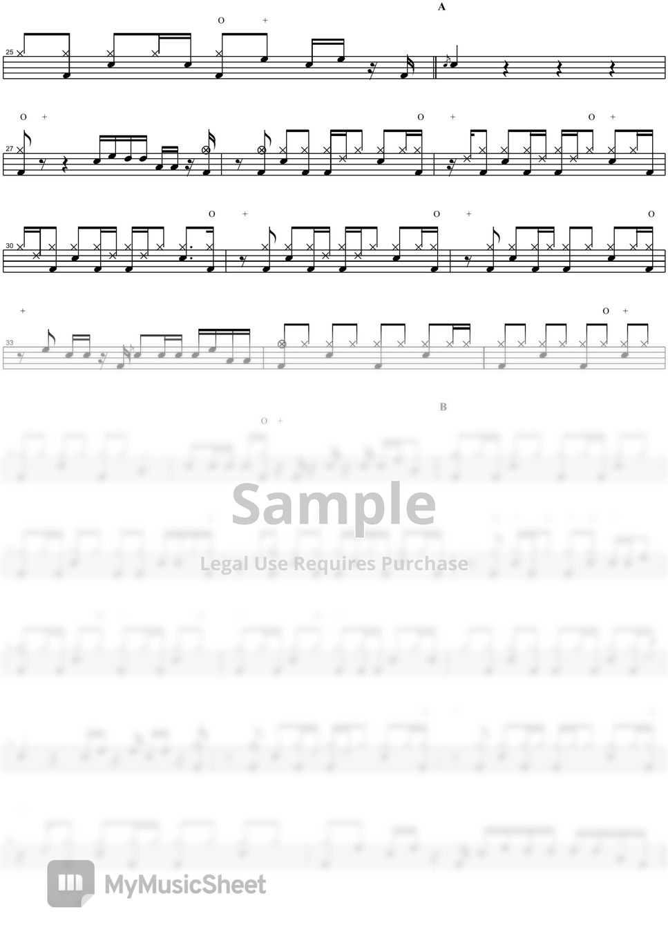 Levi Party - Give It Up.pdf 악보 By Copydrum