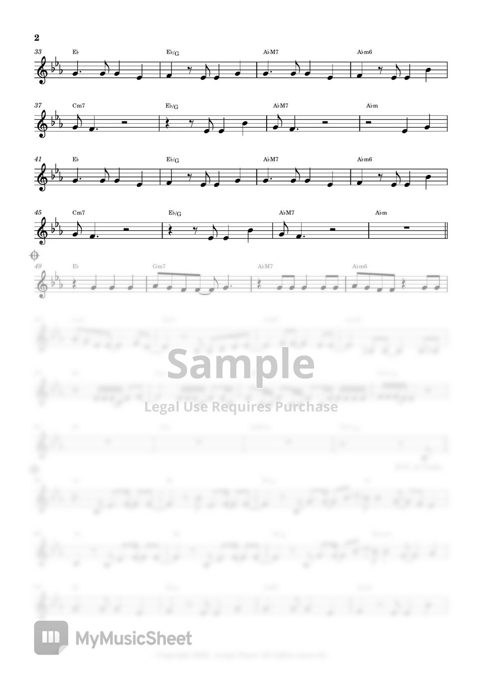 BTS Spring Day 봄날 (Flute Sheet Music) Sheets by sonye flute