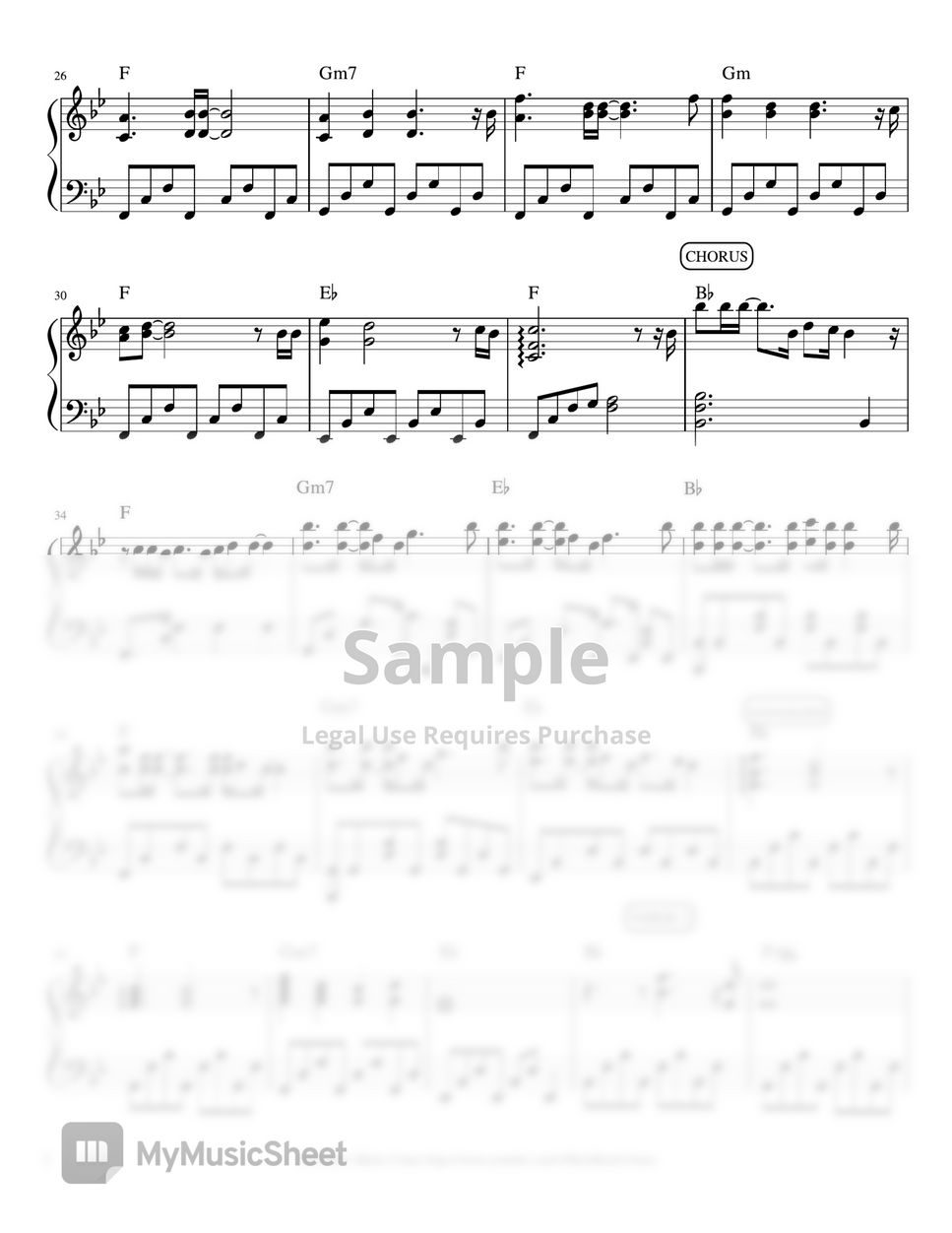 This Band - Di Na Babalik (piano sheet music) Sheets by Mel's Music Corner