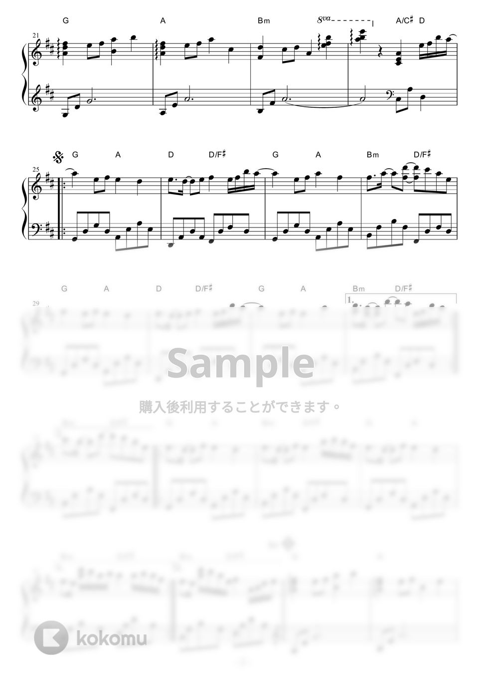 DJ OKAWARI - Perfect Blue by piano*score
