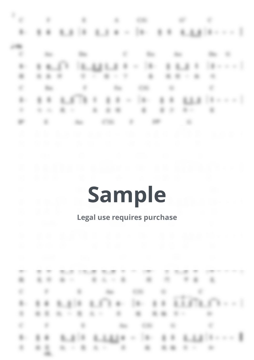 蔡幸娟(Delphine Tsai) - 望春風 (單行簡譜) by LouisLiao