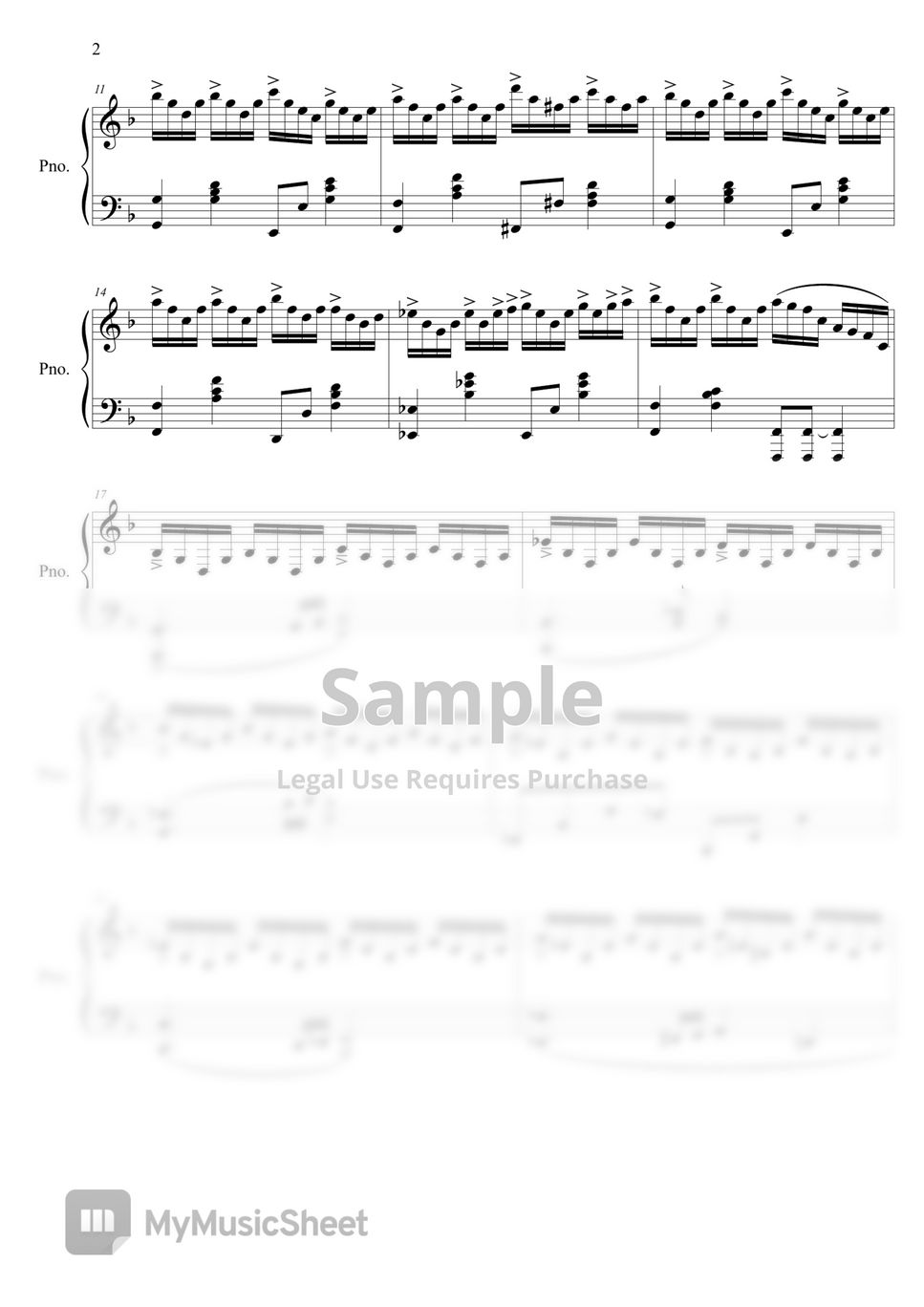 Resolver - The smile has left your eyes OST by Ryo Yoshimata | Piano Sheet