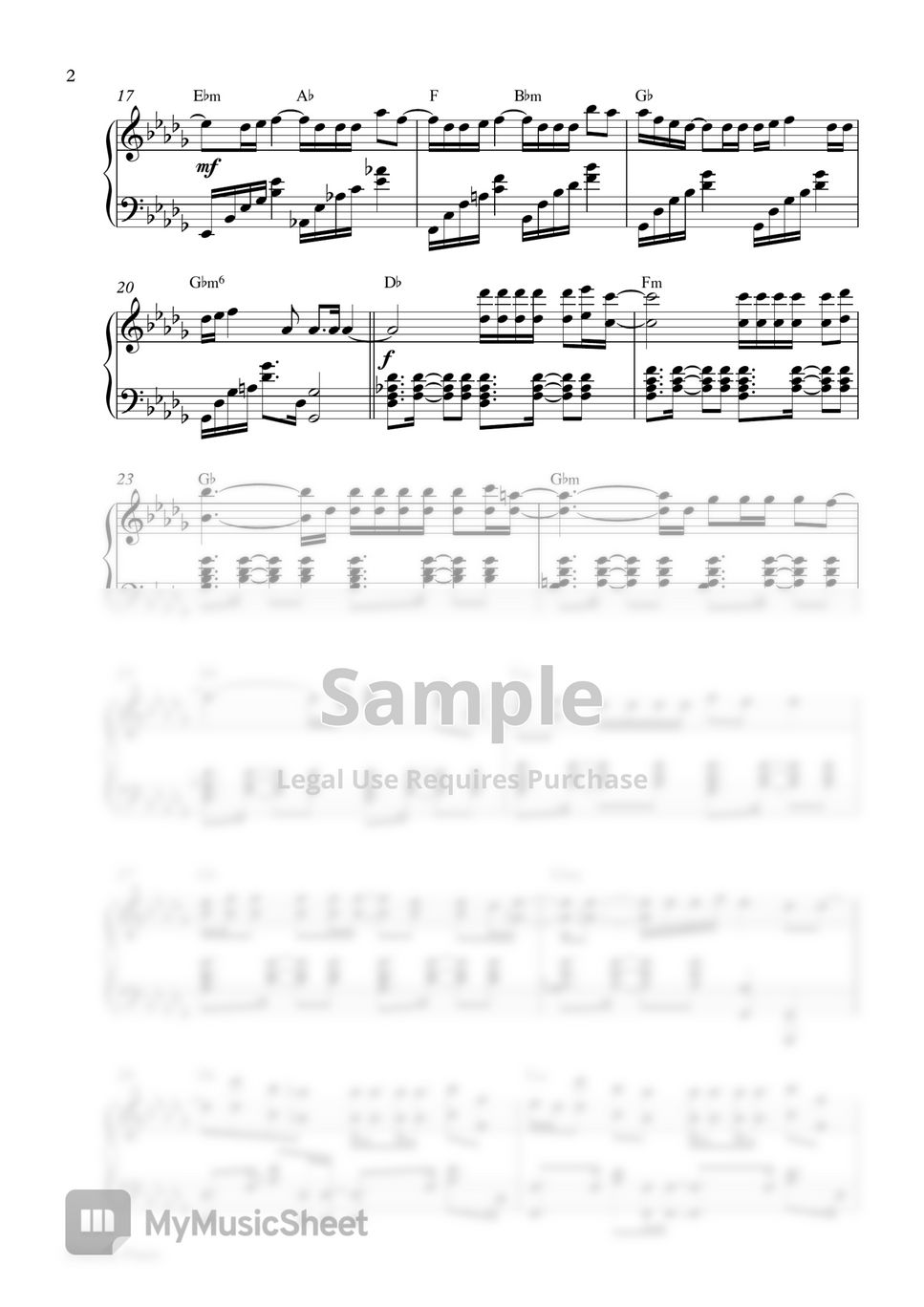 BTS - 00:00 Zero O'Clock (Piano Sheet) by Pianella Piano