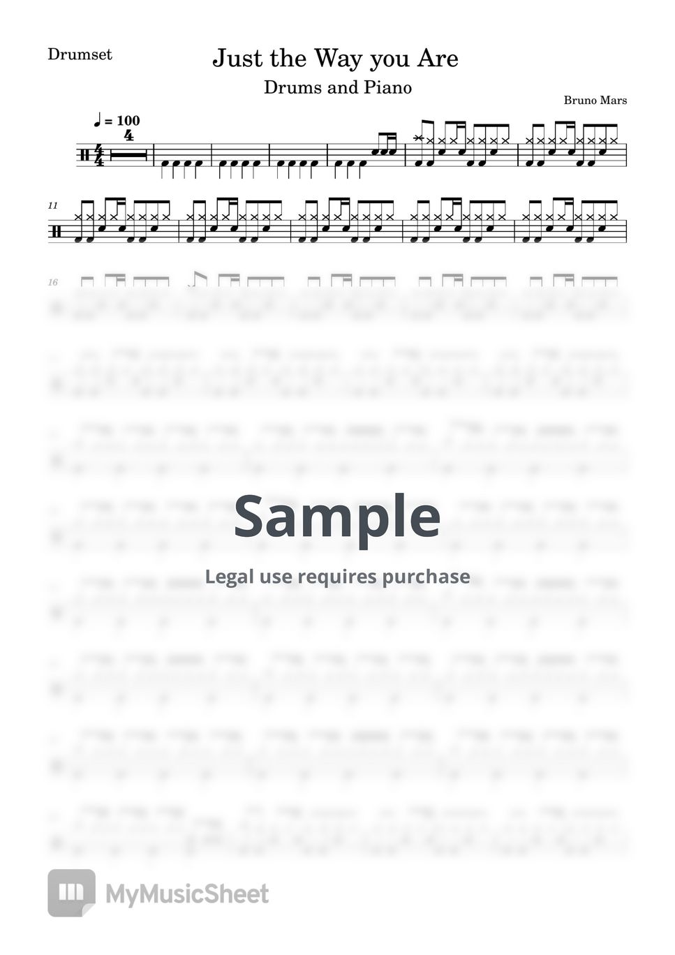 bruno-mars-just-the-way-you-are-easy-drums-by-dj-the-pianist