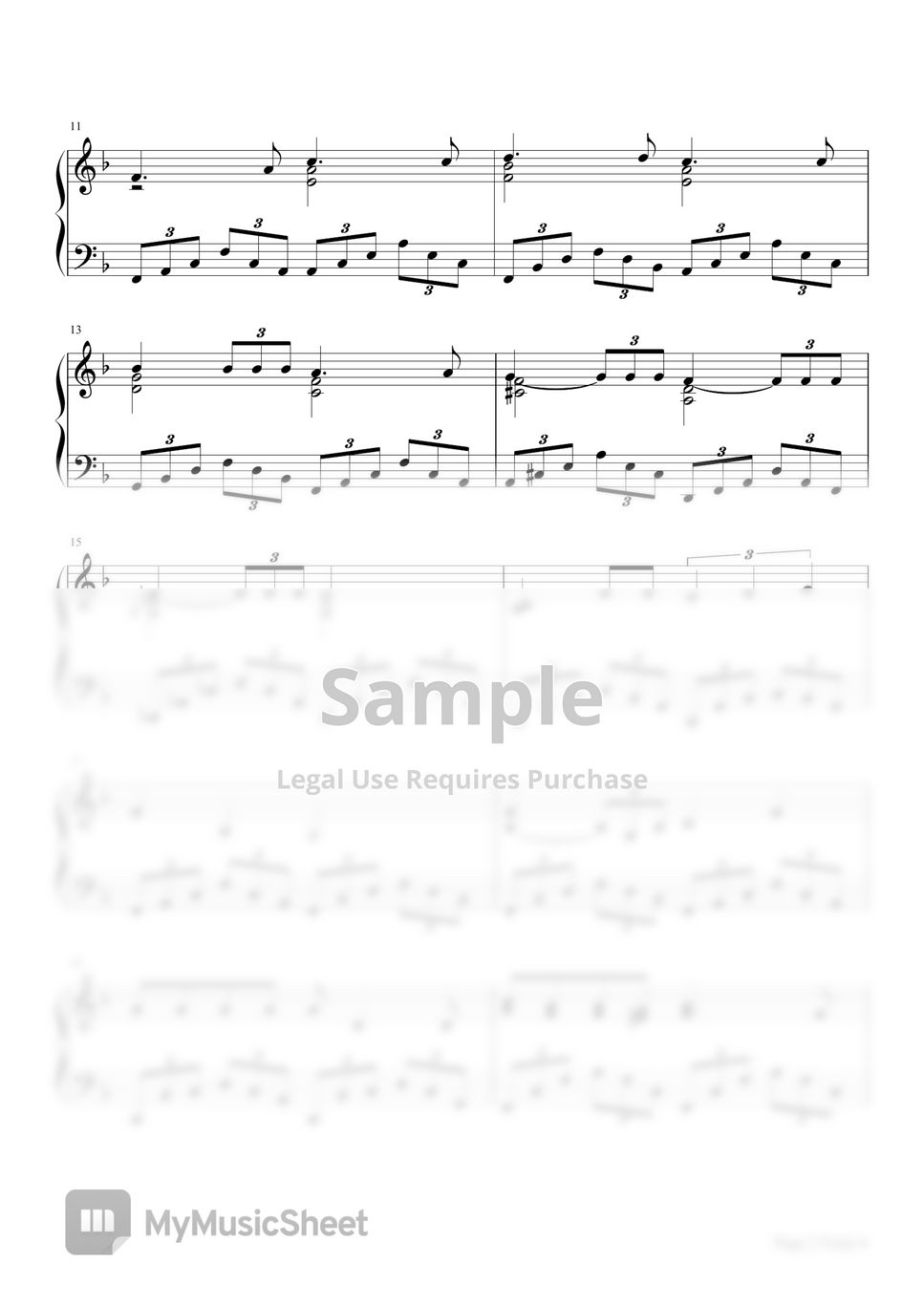 Bob Thiele, David Weiss What A Wonderful World (Piano Solo Sheet) Sheets by poon